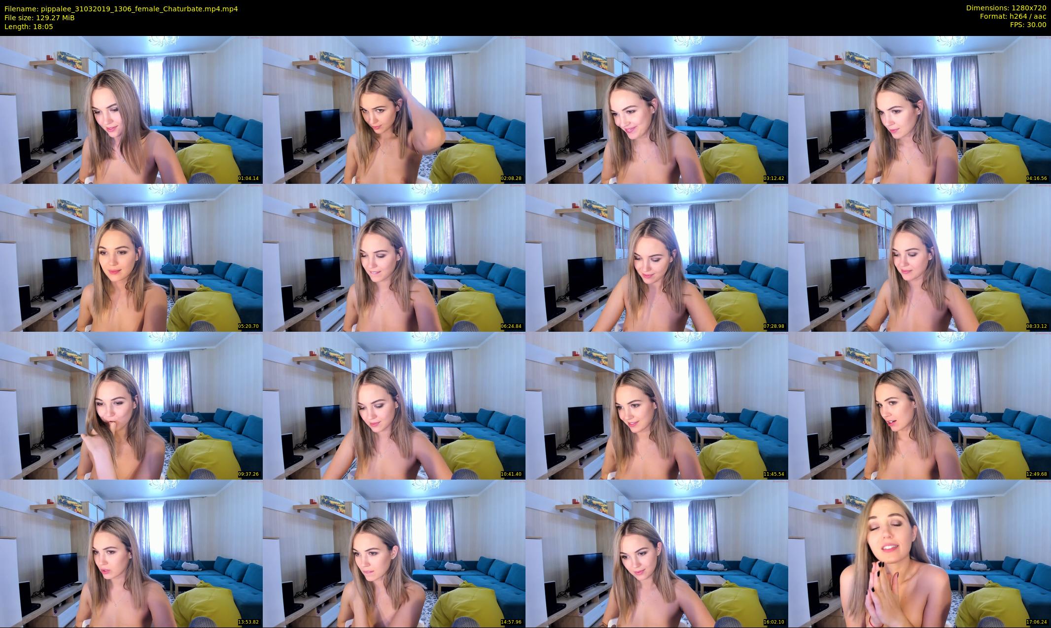 pippalee — 19 minute Chaturbate female cam show recording, 720p, Mar 31, 2019