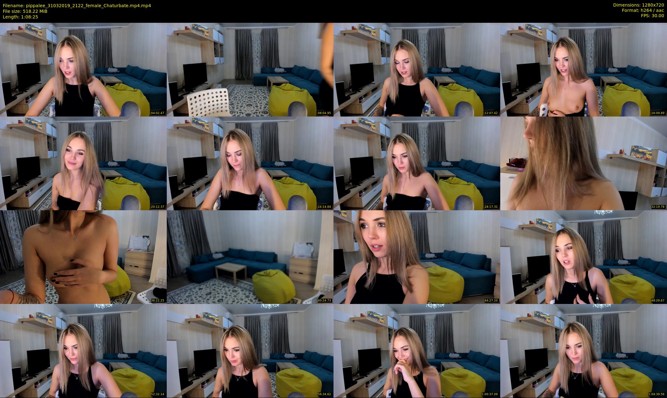 pippalee — 69 minute Chaturbate female cam show recording, 720p, Mar 31, 2019