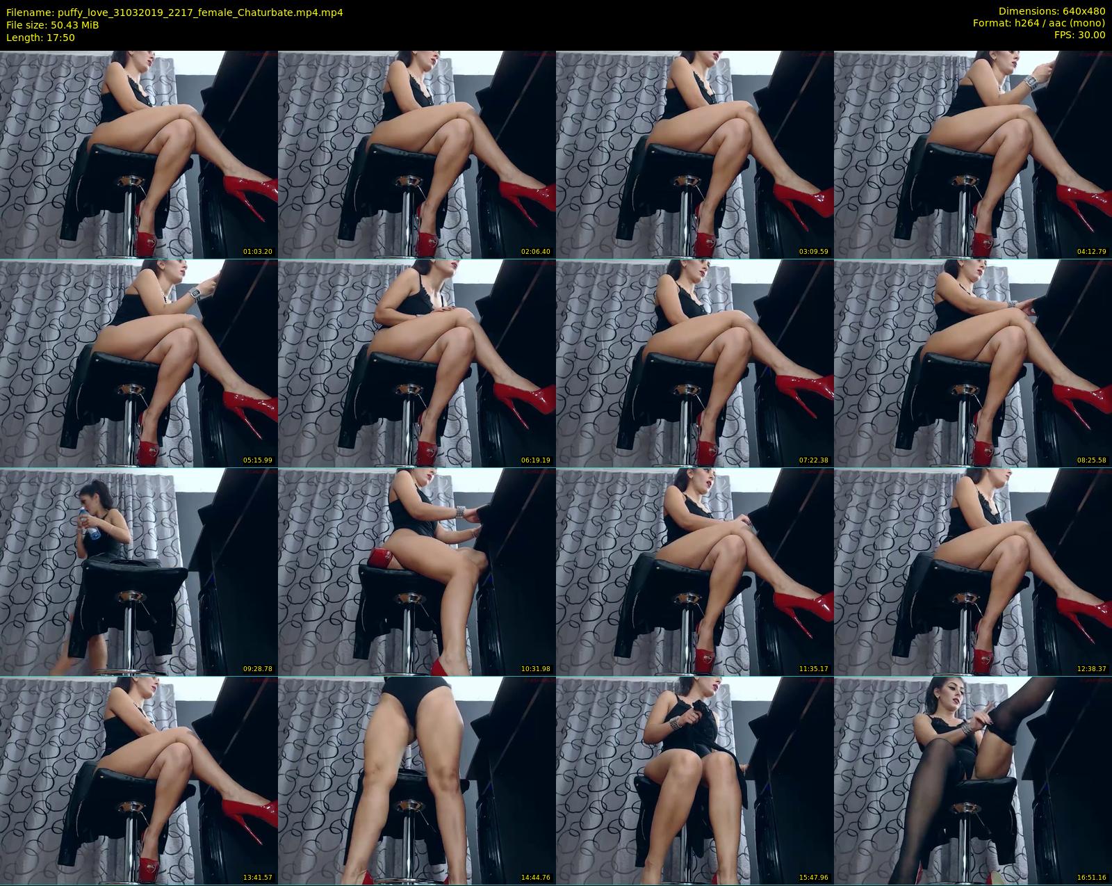 puffy_love — 18 minute Chaturbate female cam show recording, 480p, Mar 31, 2019