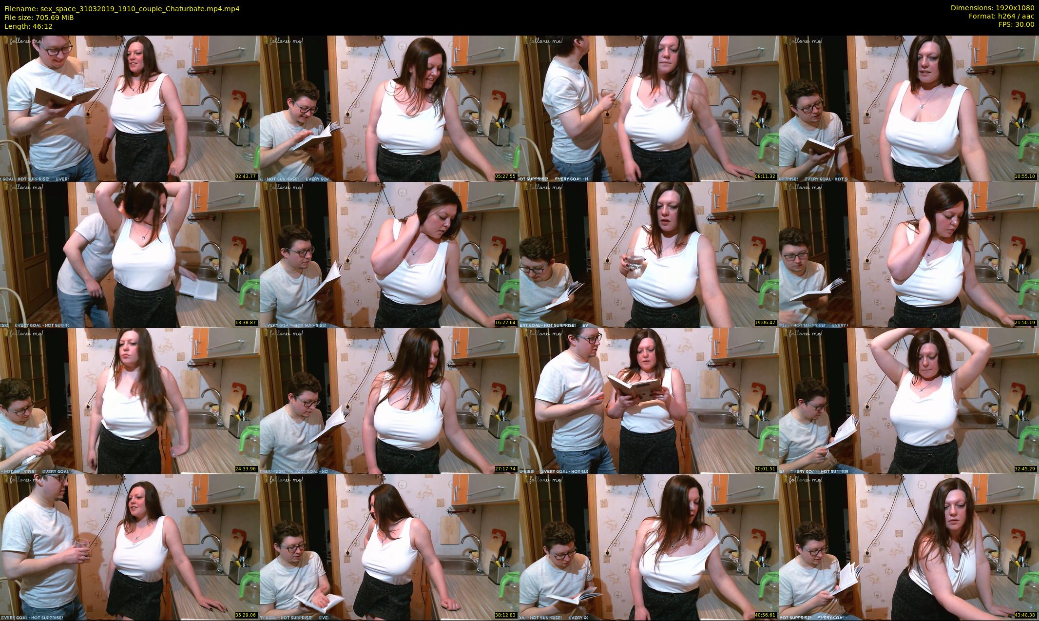 sex_space — 47 minute Chaturbate couple cam show recording, 1080p, Mar 31, 2019