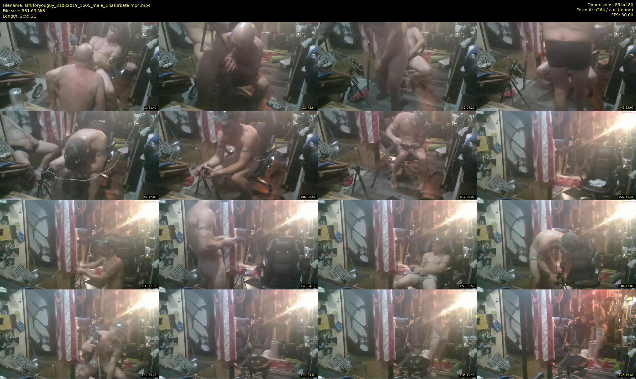 str8foryouguy — 176 minute Chaturbate male cam show recording, 480p, Mar 31, 2019