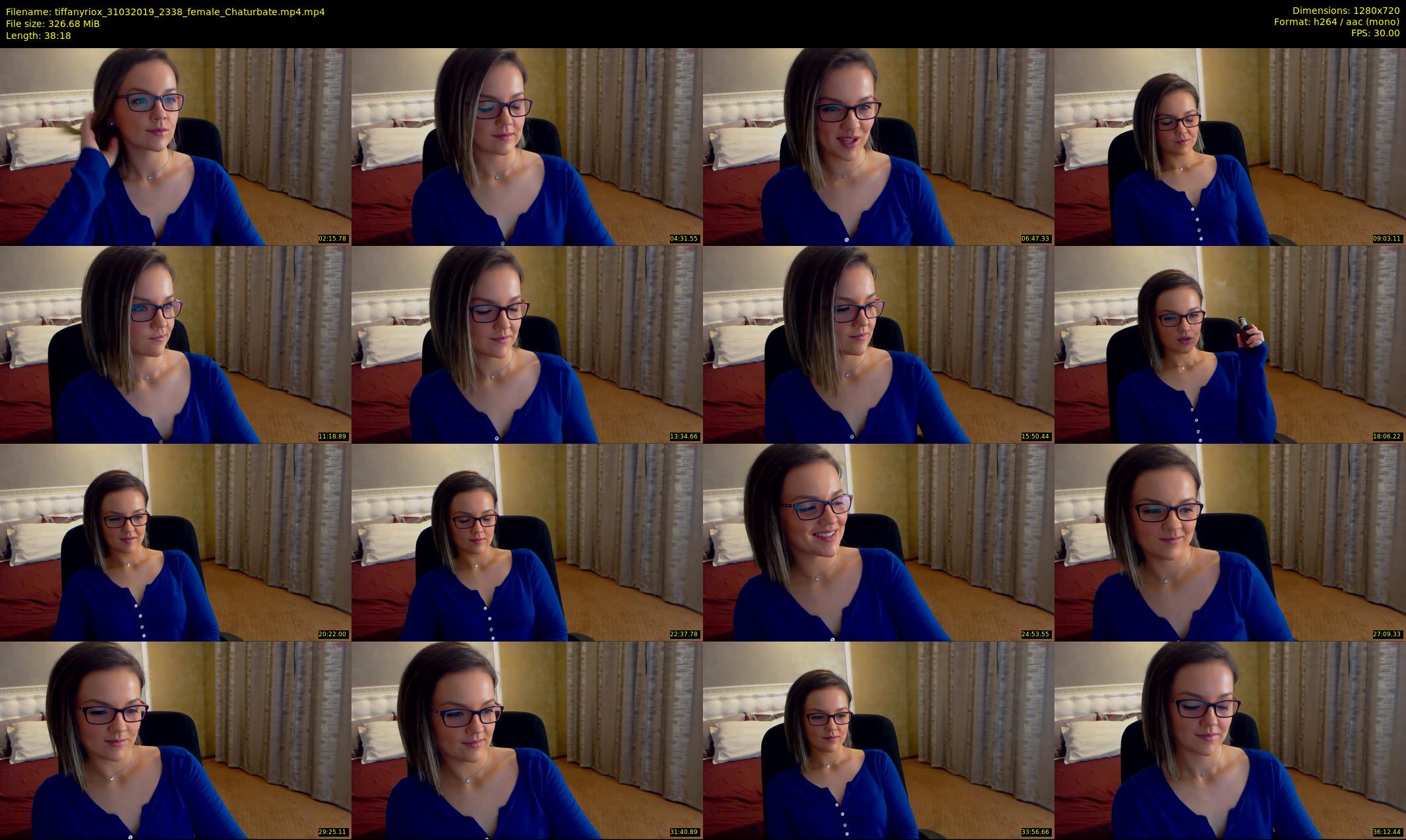 tiffanyriox — 39 minute Chaturbate female cam show recording, 720p, Mar 31, 2019