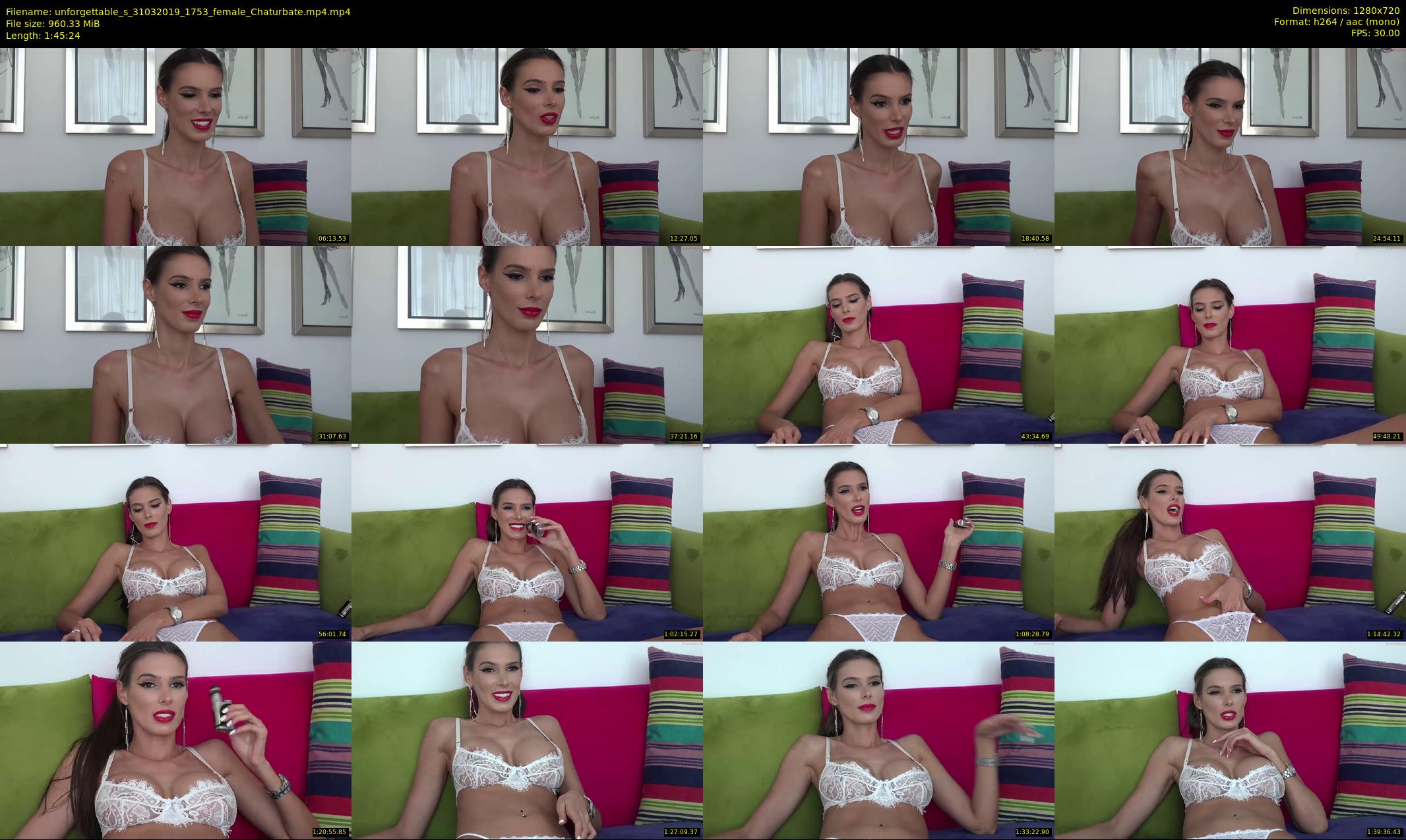 unforgettable_s — 106 minute Chaturbate female cam show recording, 720p, Mar 31, 2019