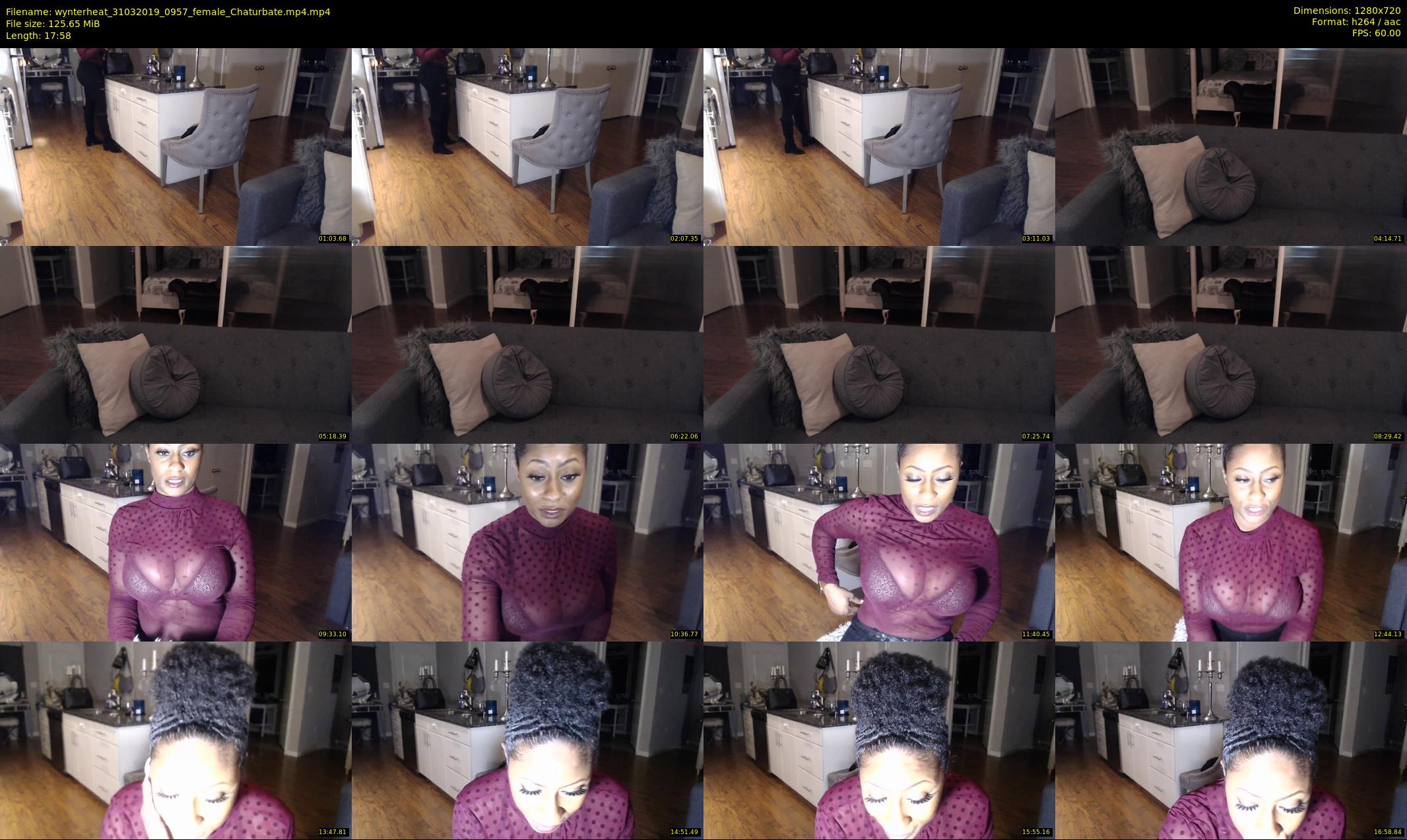 wynterheat — 18 minute Chaturbate female cam show recording, 720p, Mar 31, 2019