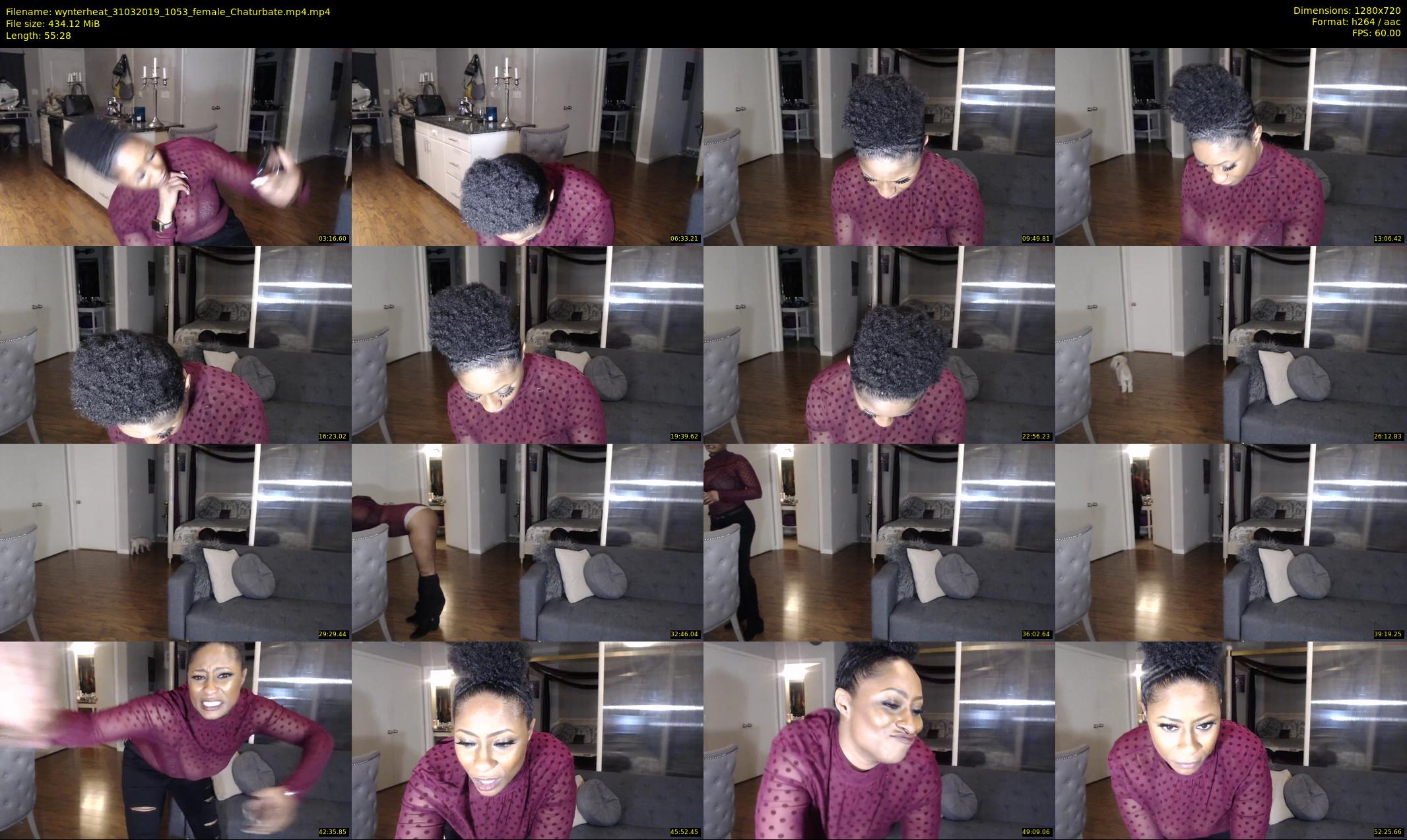 wynterheat — 56 minute Chaturbate female cam show recording, 720p, Mar 31, 2019