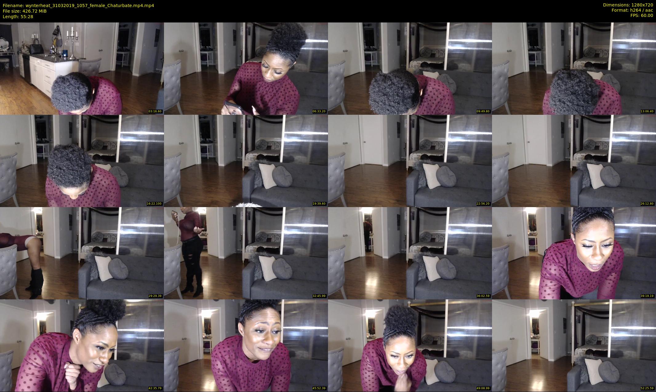 wynterheat — 56 minute Chaturbate female cam show recording, 720p, Mar 31, 2019