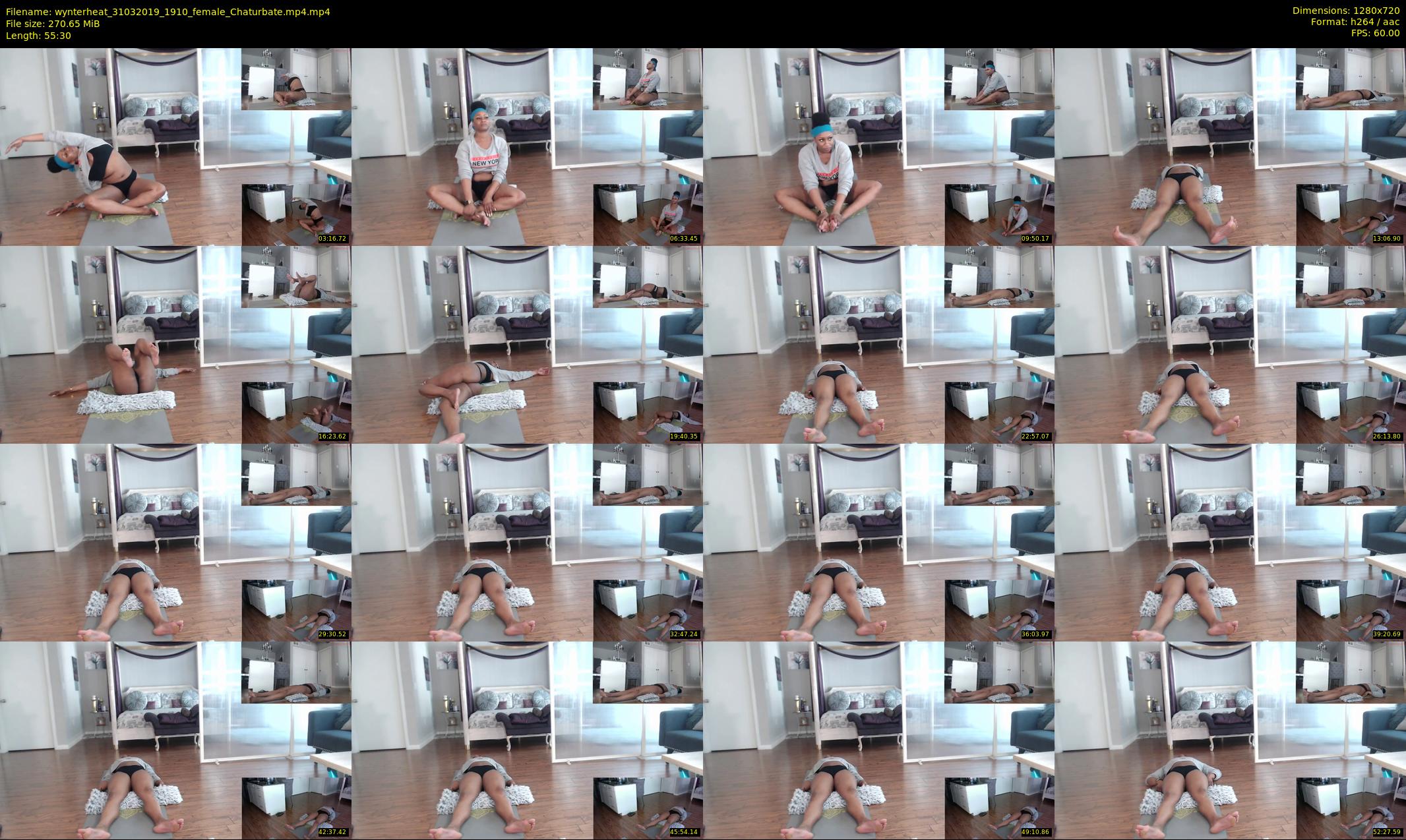 wynterheat — 56 minute Chaturbate female cam show recording, 720p, Mar 31, 2019