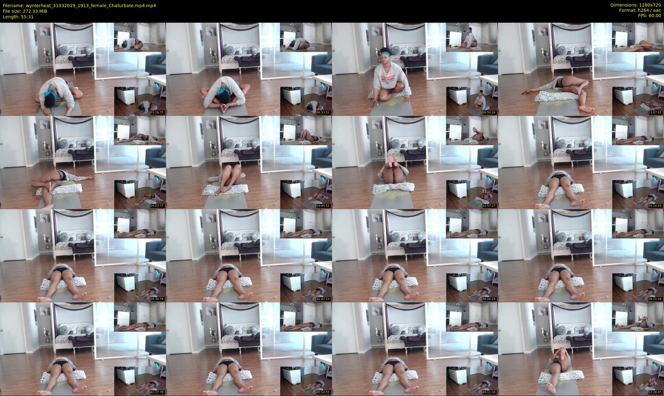 wynterheat — 56 minute Chaturbate female cam show recording, 720p, Mar 31, 2019