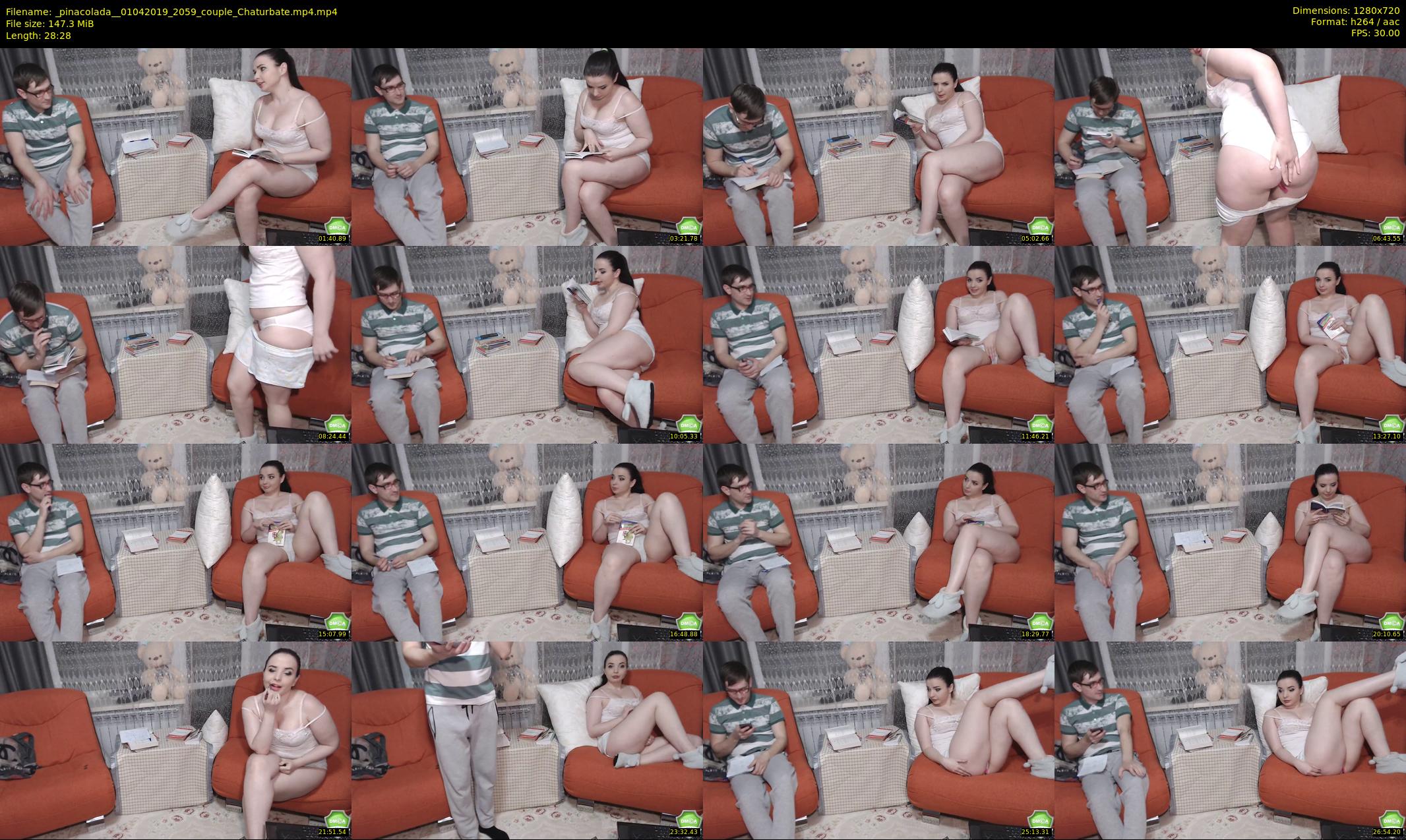 _pinacolada_ — 29 minute Chaturbate couple cam show recording, 720p, Apr 1, 2019