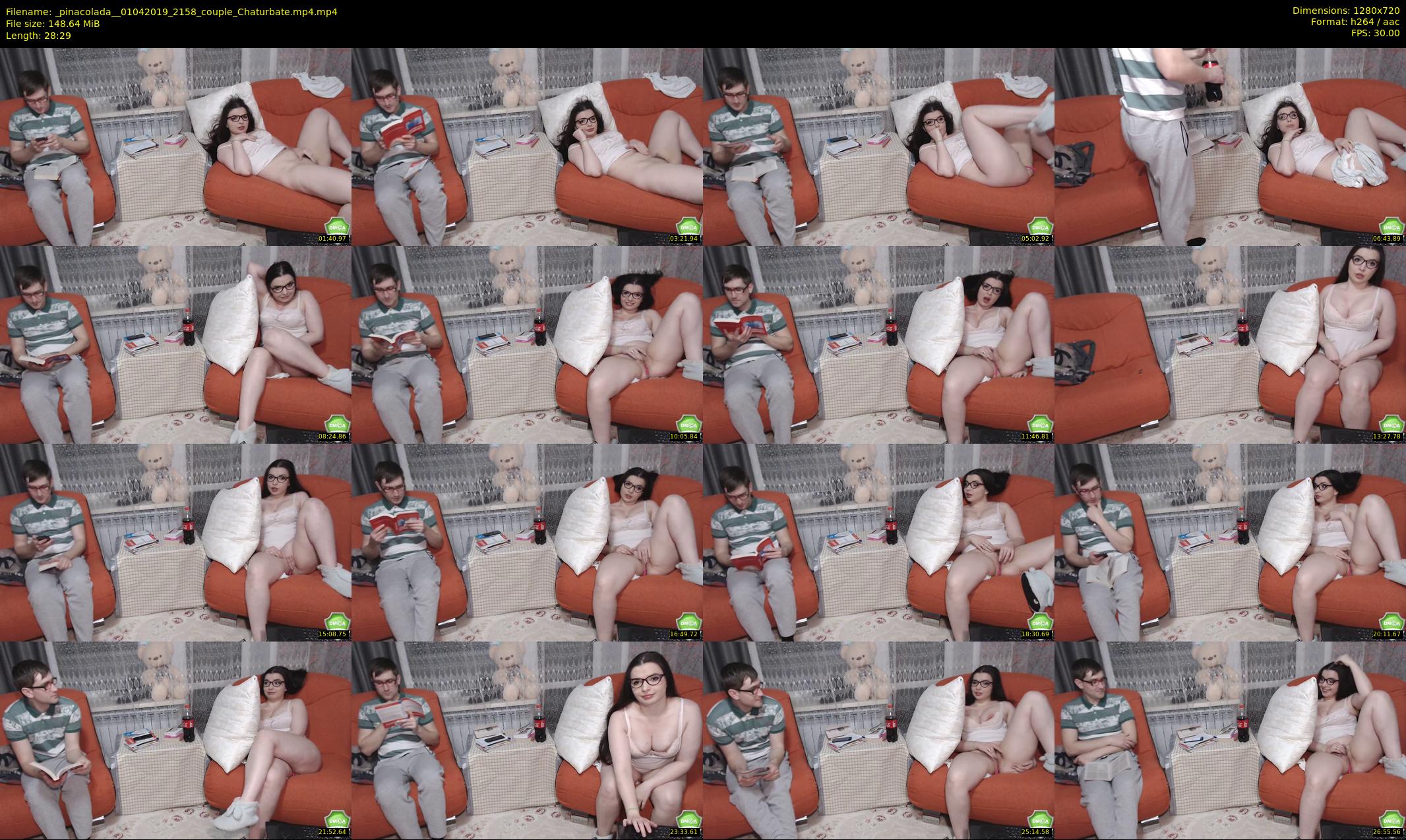 _pinacolada_ — 29 minute Chaturbate couple cam show recording, 720p, Apr 1, 2019