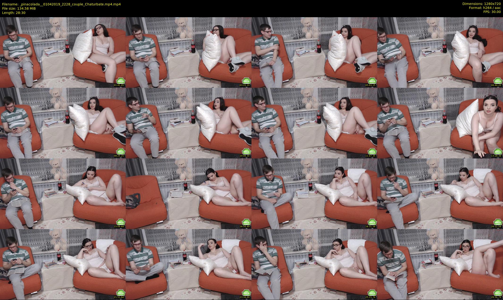 _pinacolada_ — 29 minute Chaturbate couple cam show recording, 720p, Apr 1, 2019