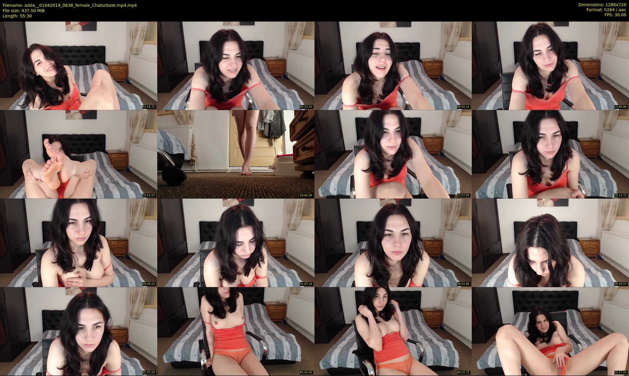 adda_ — 56 minute Chaturbate female cam show recording, 720p, Apr 1, 2019