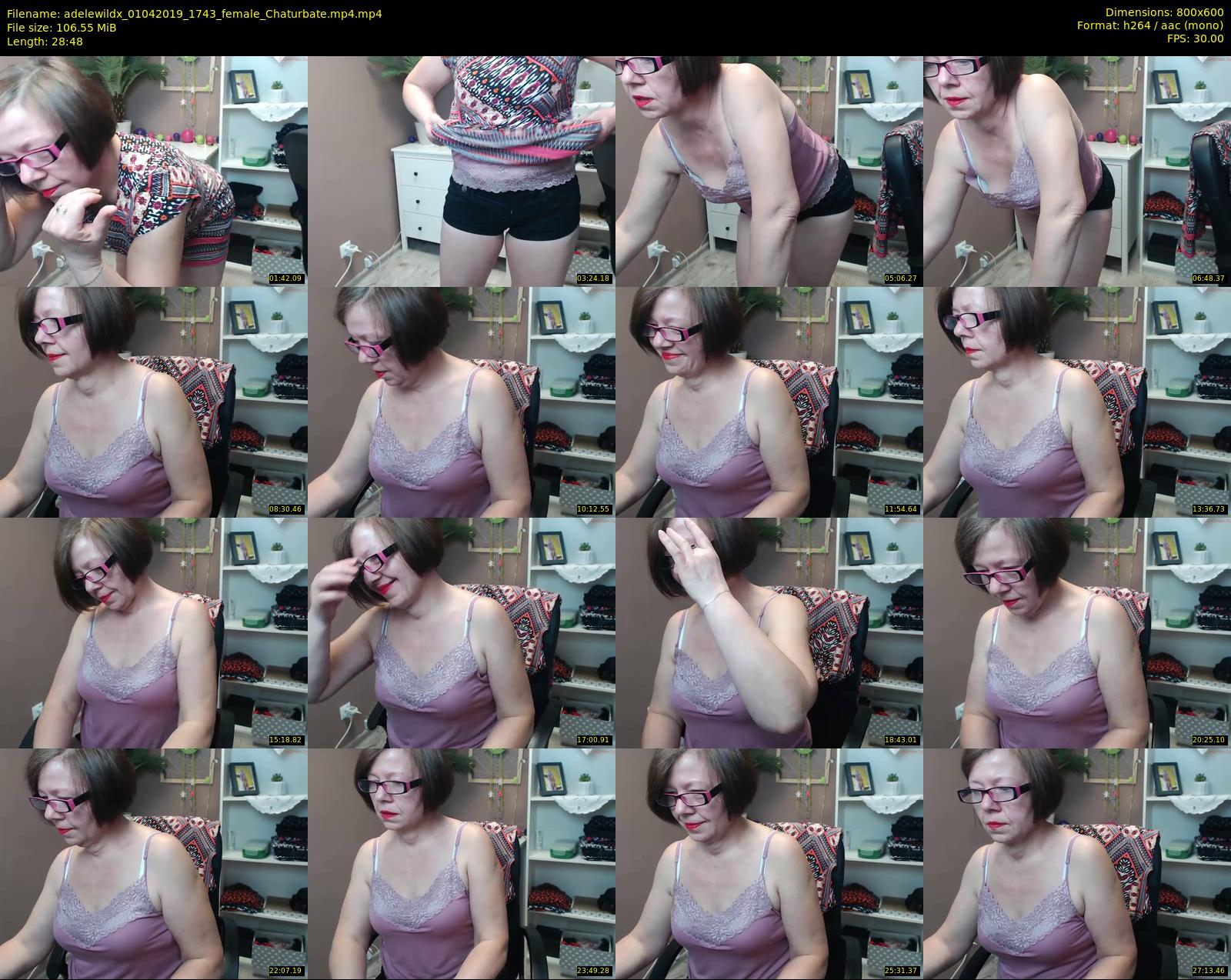 adelewildx — 29 minute Chaturbate female cam show recording, 480p, Apr 1, 2019