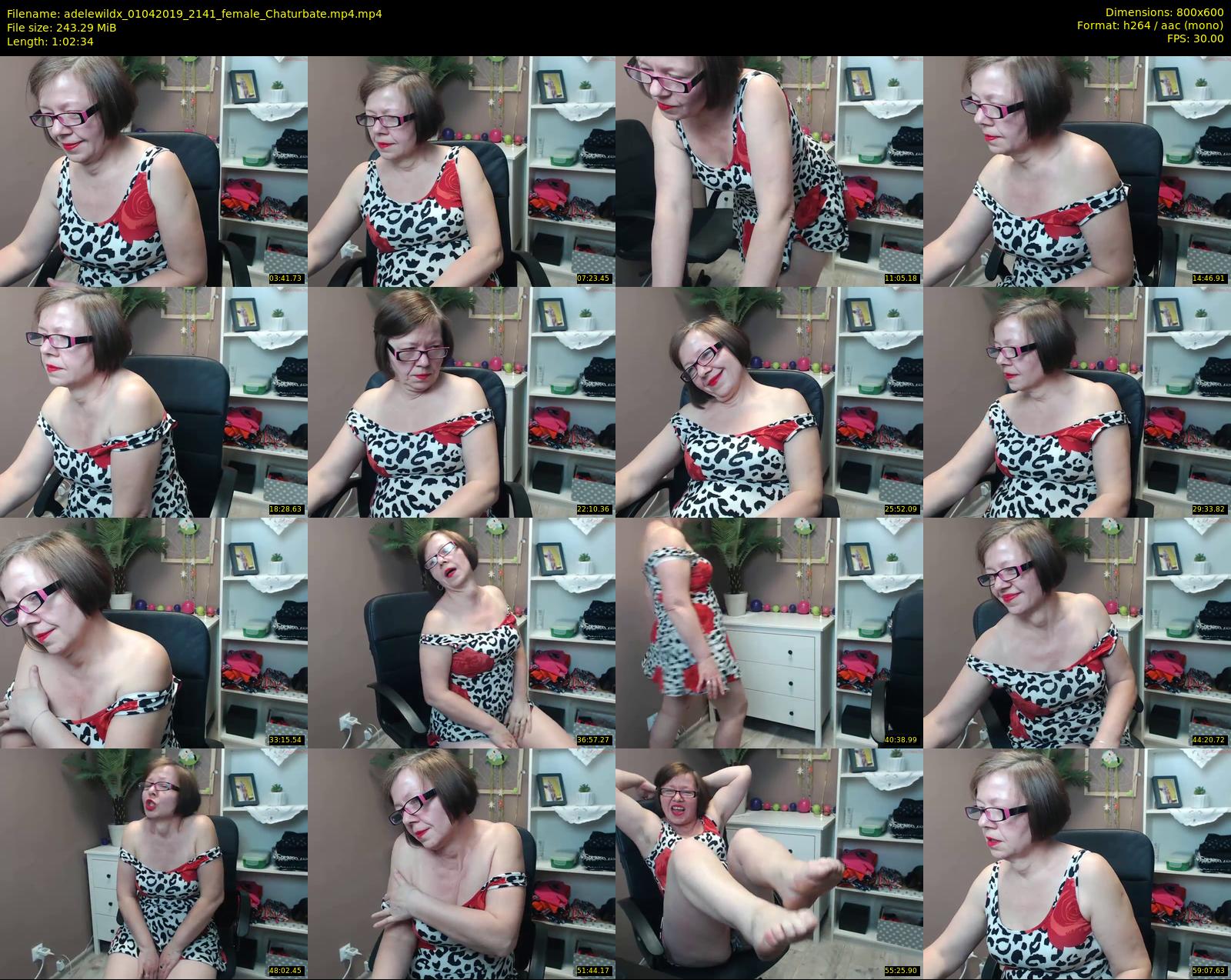 adelewildx — 63 minute Chaturbate female cam show recording, 480p, Apr 1, 2019