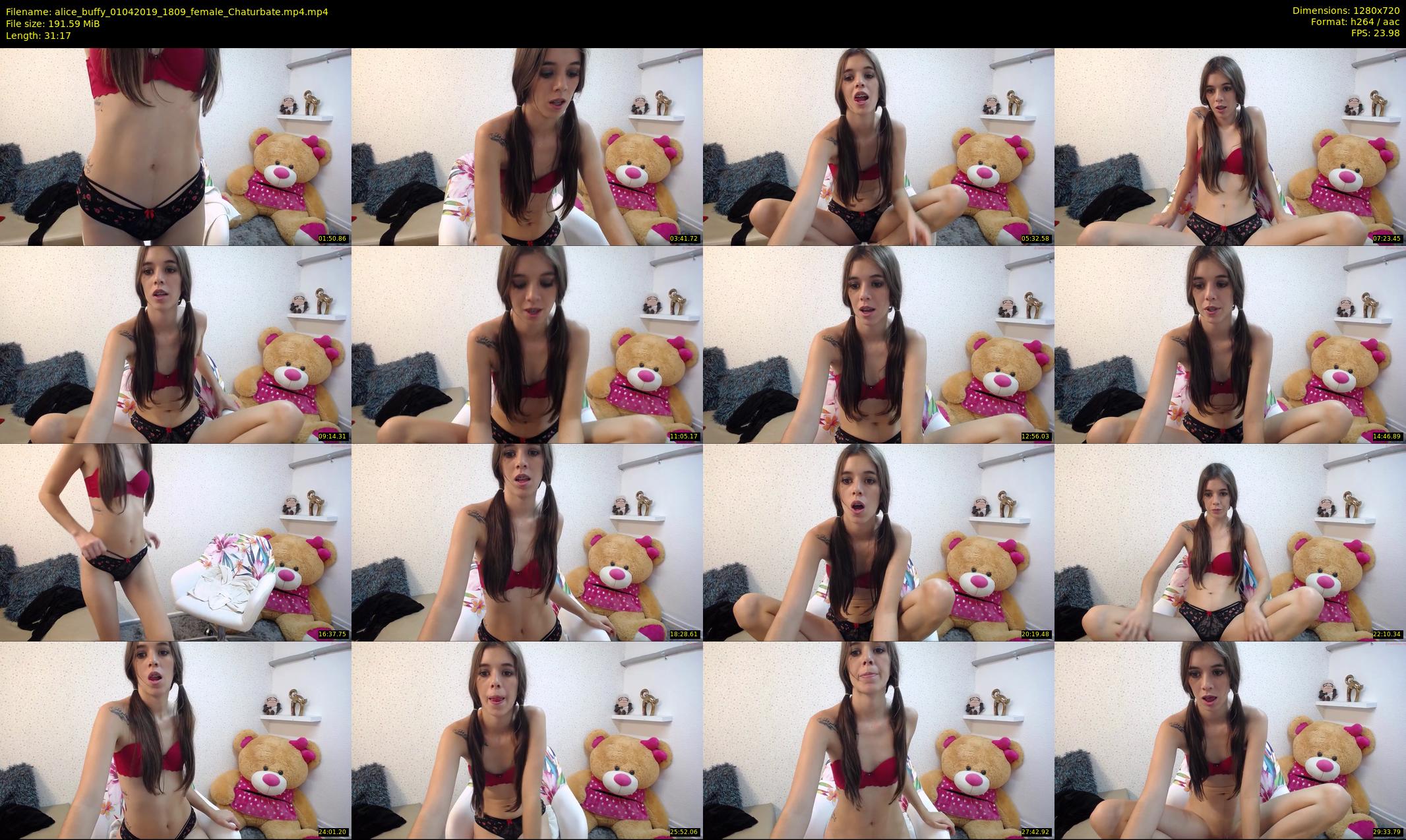 alice_buffy — 32 minute Chaturbate female cam show recording, 720p, Apr 1, 2019
