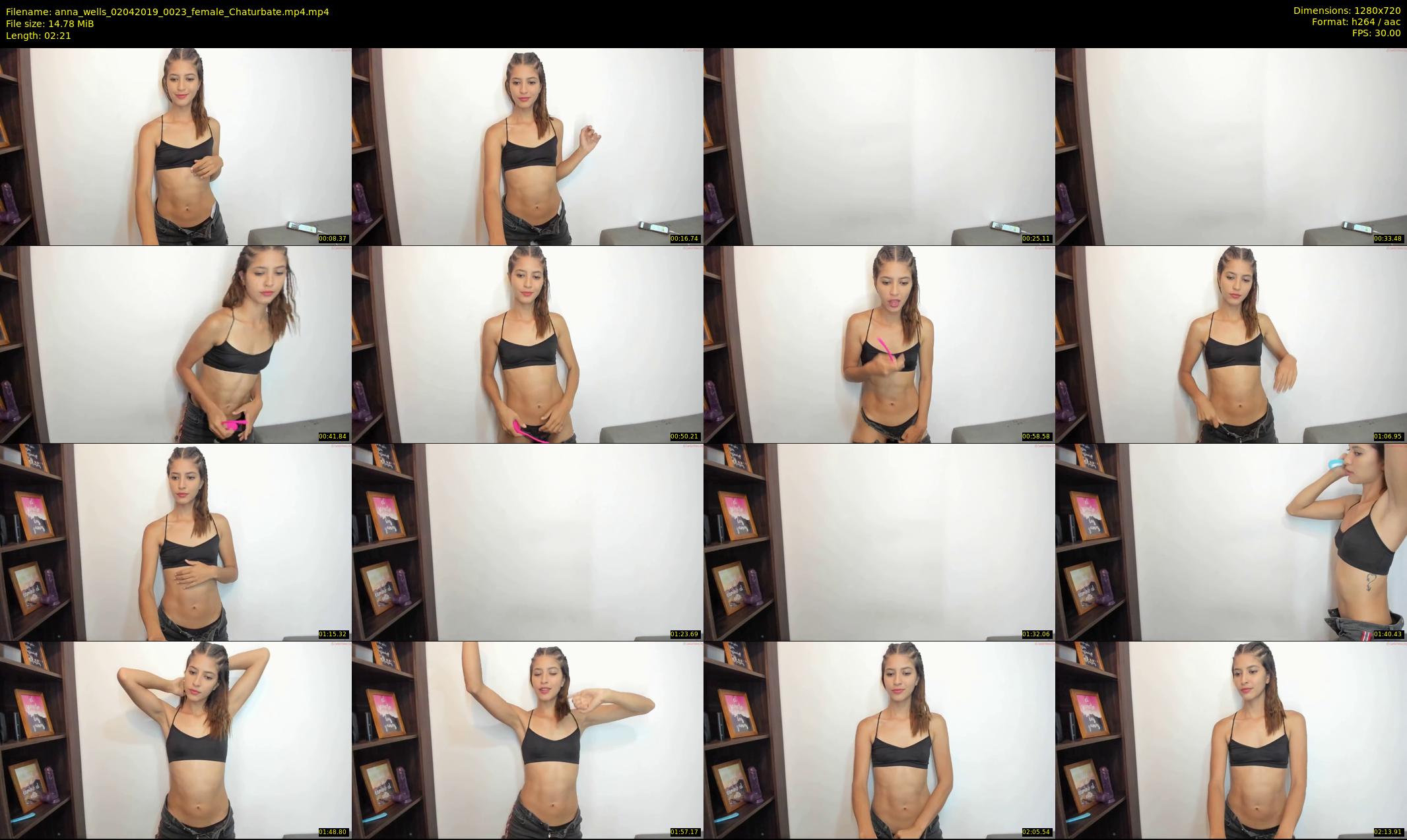 anna_wells — 3 minute Chaturbate female cam show recording, 720p, Apr 2, 2019