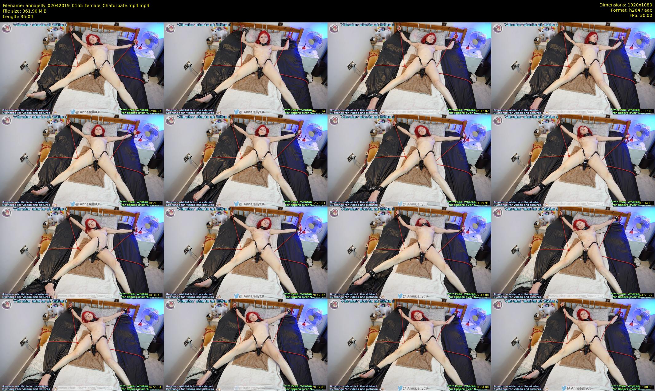 annajelly — 36 minute Chaturbate couple cam show recording, 1080p, Apr 2, 2019