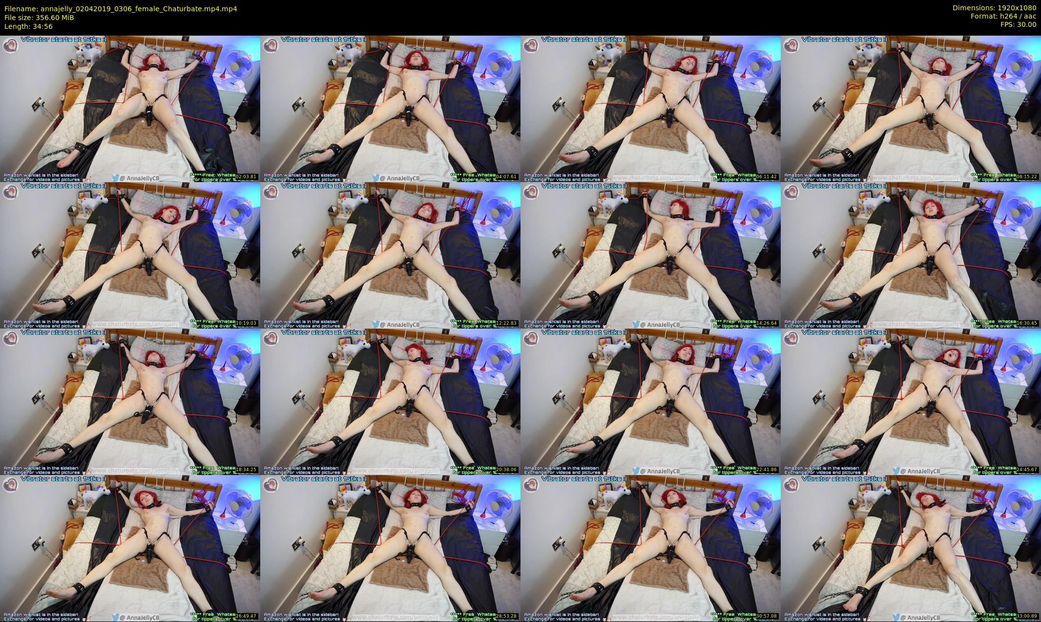 annajelly — 35 minute Chaturbate couple cam show recording, 1080p, Apr 2, 2019