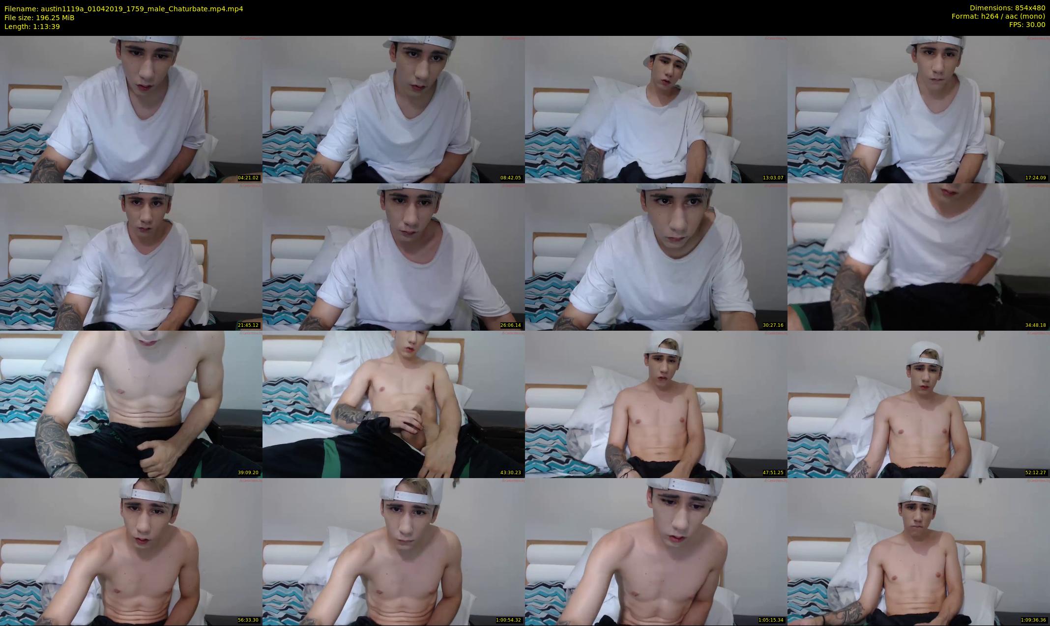 austin1119a — 74 minute Chaturbate male cam show recording, 480p, Apr 1, 2019