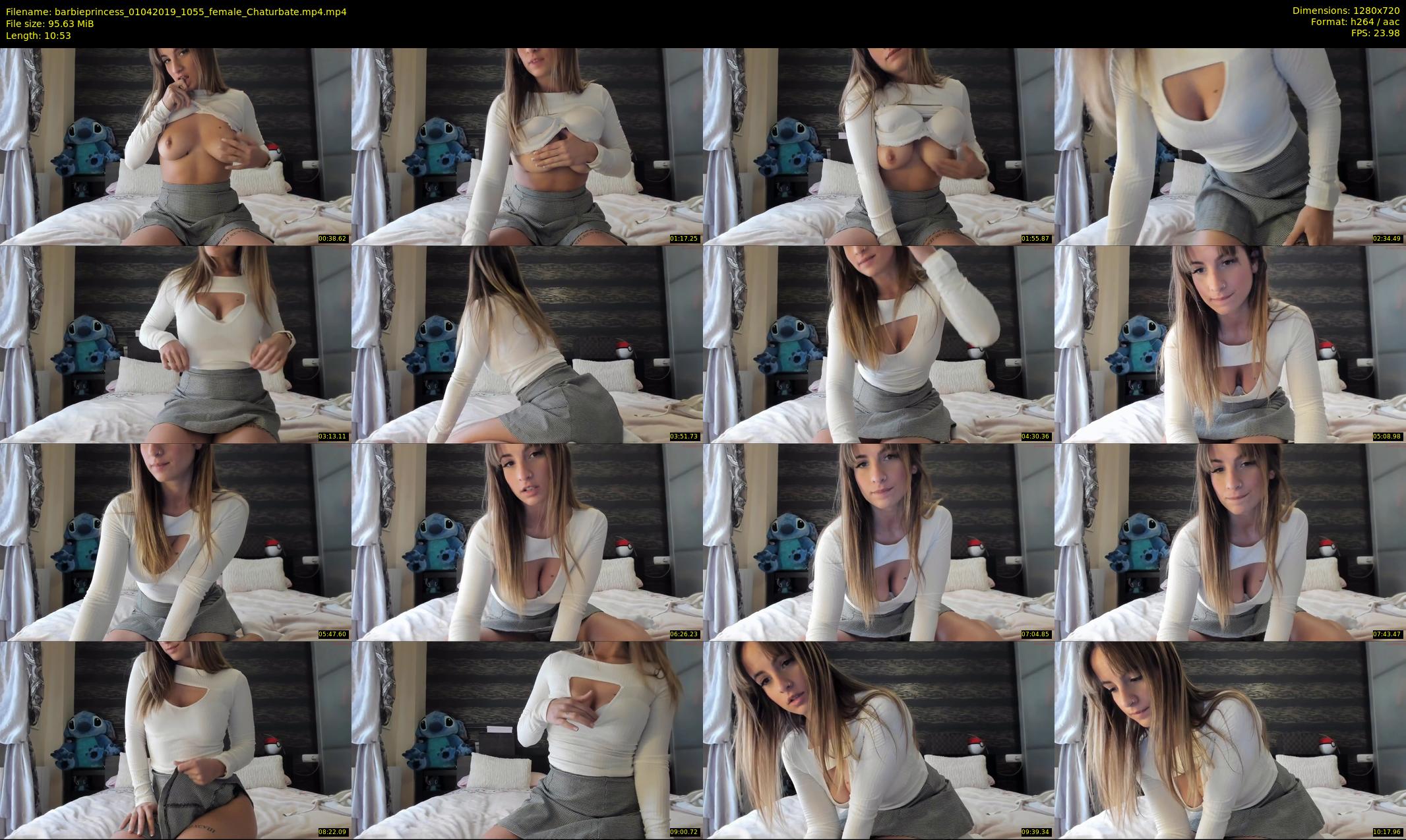 barbieprincess — 11 minute Chaturbate female cam show recording, 720p, Apr 1, 2019