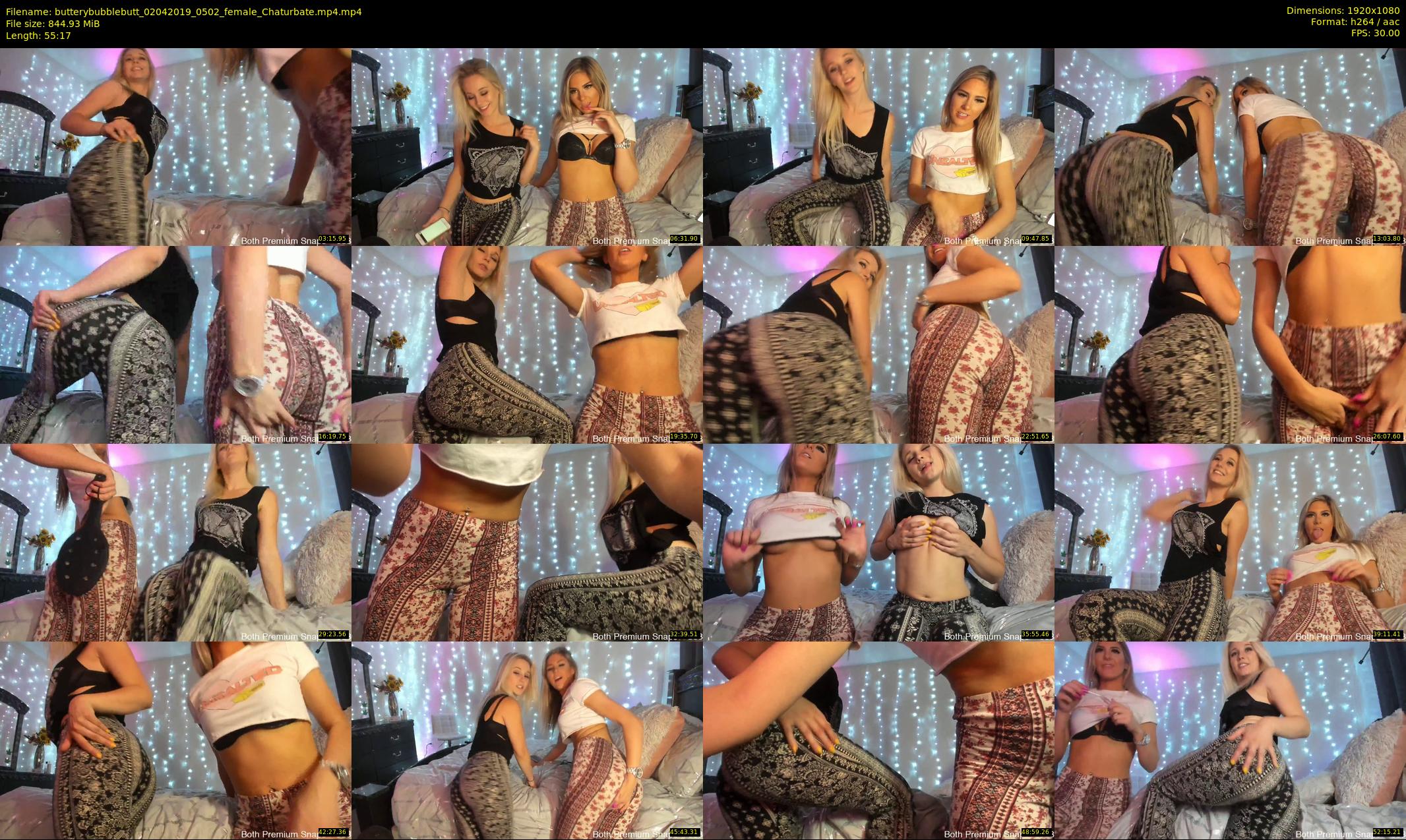 butterybubblebutt — 56 minute Chaturbate couple cam show recording, 1080p, Apr 2, 2019