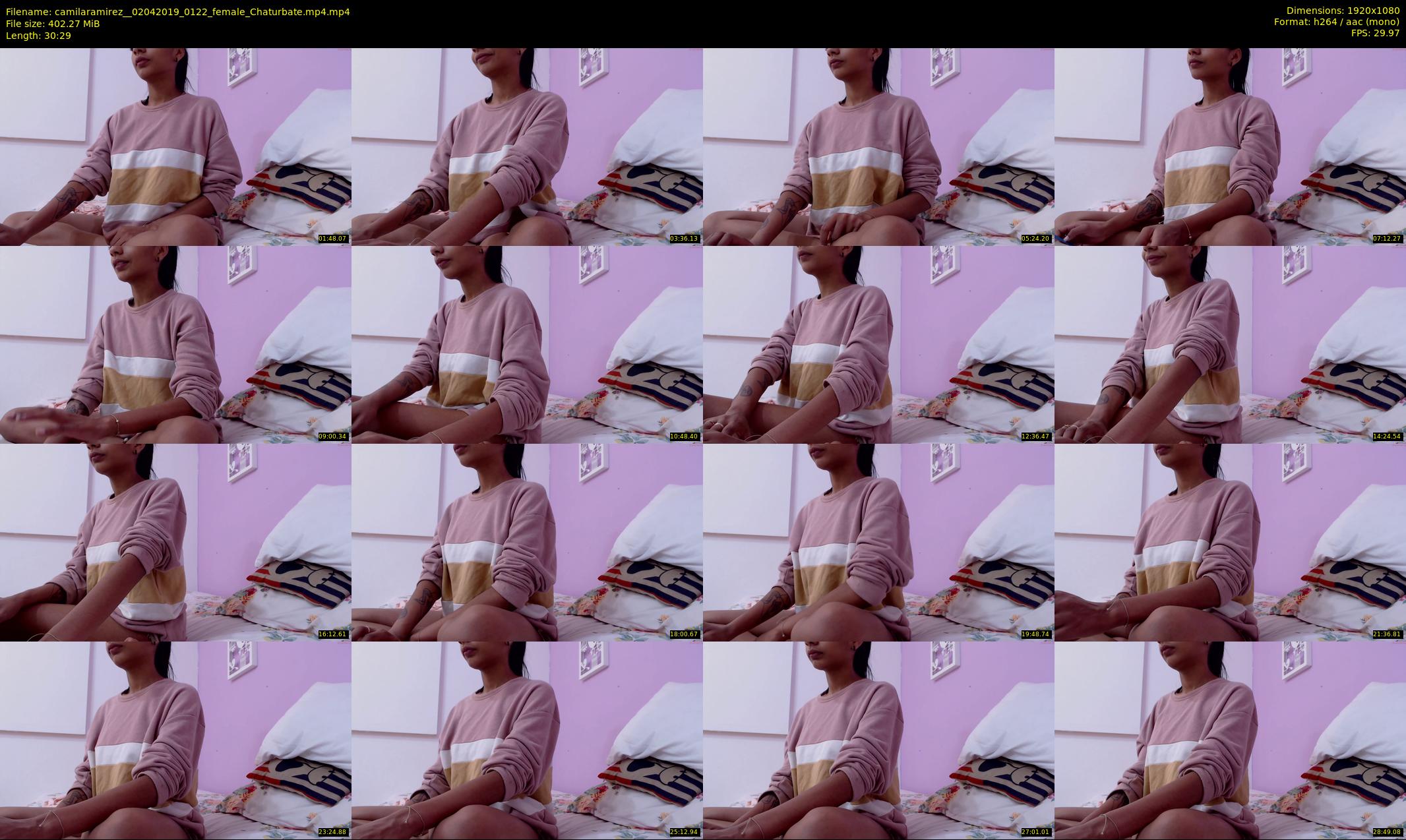 camilaramirez_ — 31 minute Chaturbate female cam show recording, 1080p, Apr 2, 2019