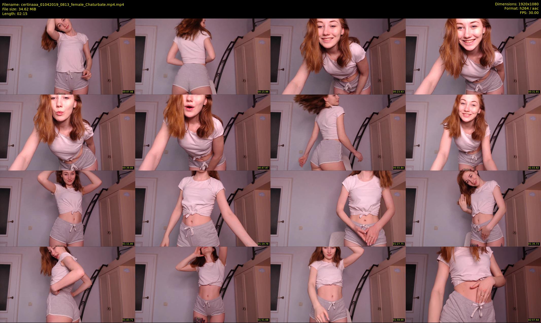 certinaaa — 3 minute Chaturbate female cam show recording, 1080p, Apr 1, 2019