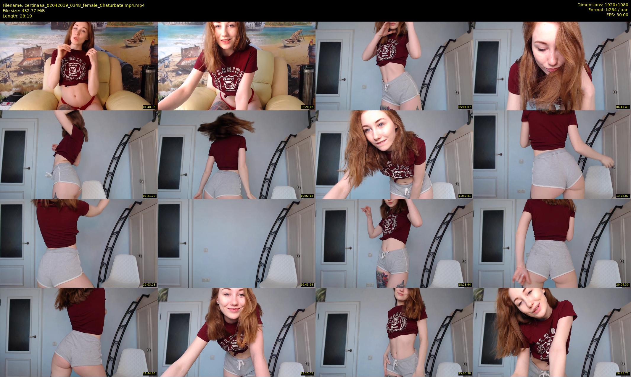 certinaaa — 29 minute Chaturbate female cam show recording, 1080p, Apr 2, 2019