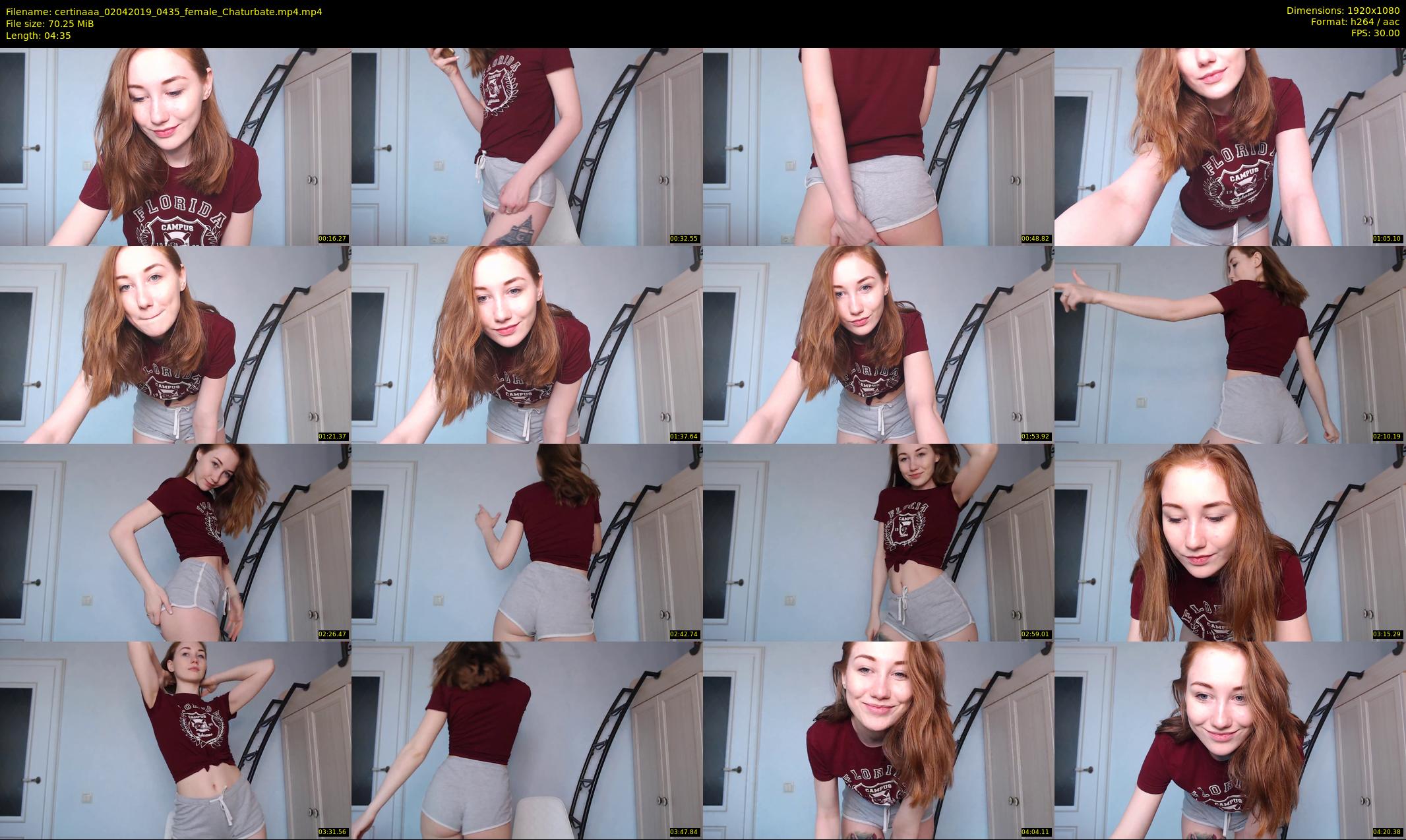 certinaaa — 5 minute Chaturbate female cam show recording, 1080p, Apr 2, 2019