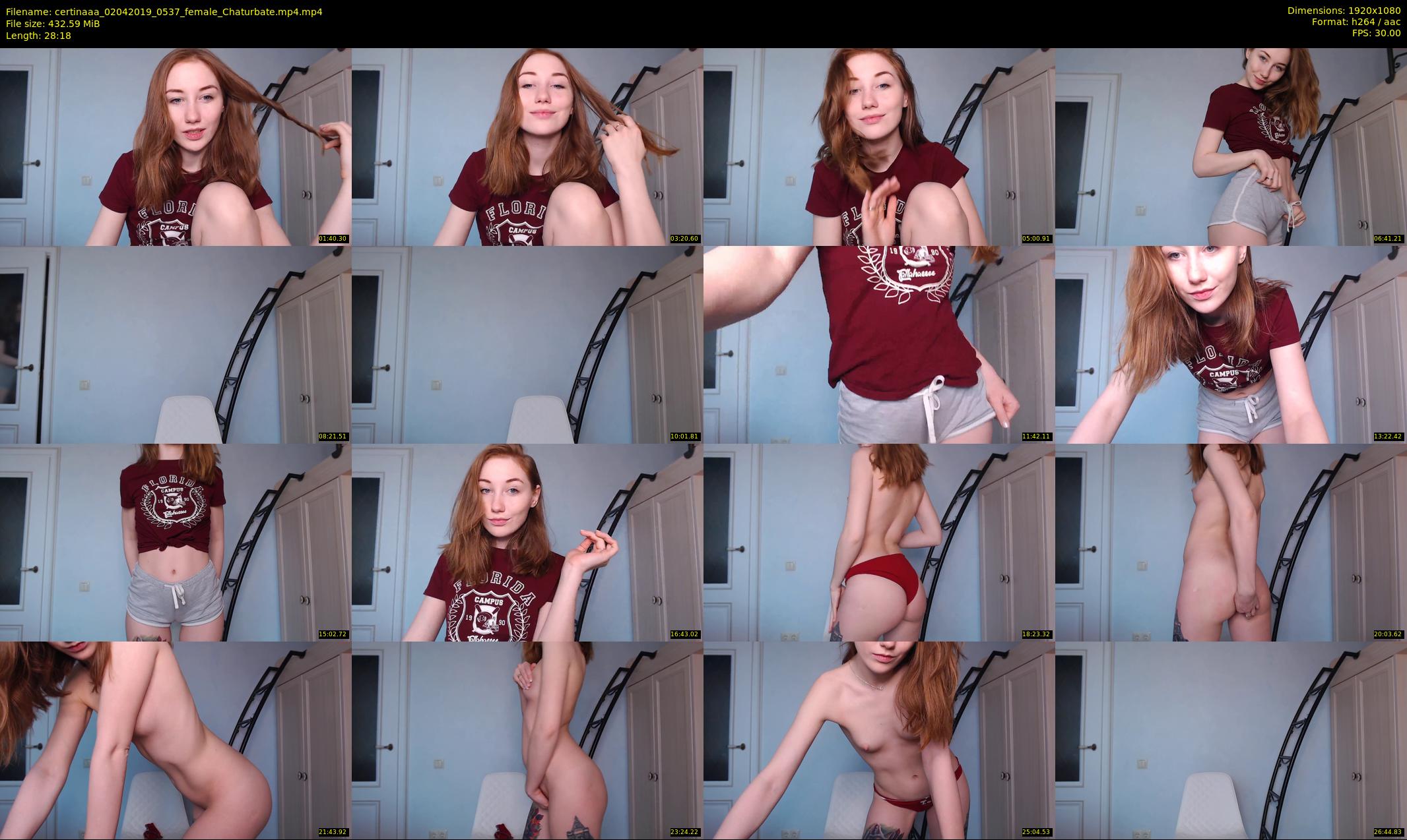 certinaaa — 29 minute Chaturbate female cam show recording, 1080p, Apr 2, 2019