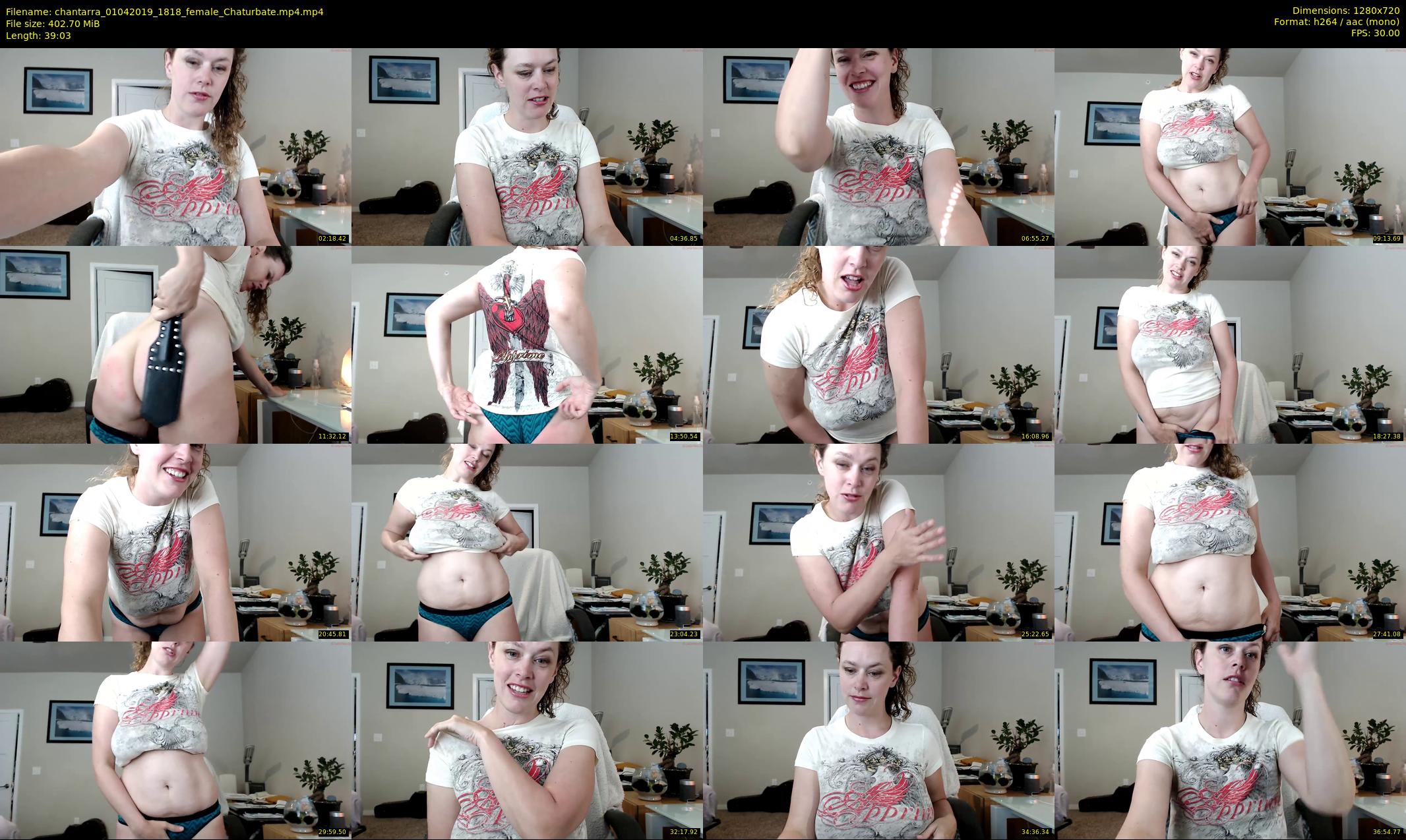 chantarra — 40 minute Chaturbate female cam show recording, 720p, Apr 1, 2019