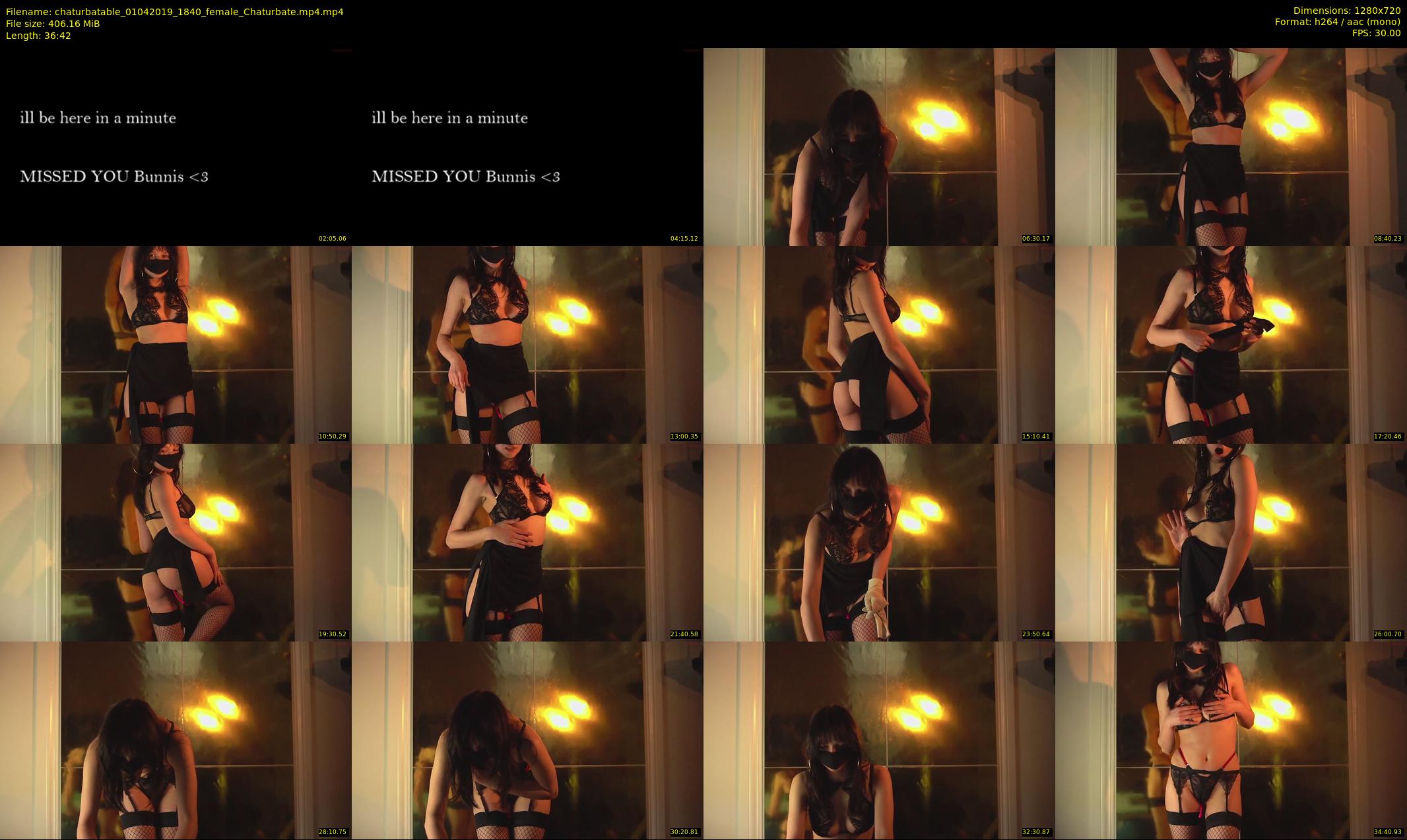 chaturbatable — 37 minute Chaturbate couple cam show recording, 720p, Apr 1, 2019