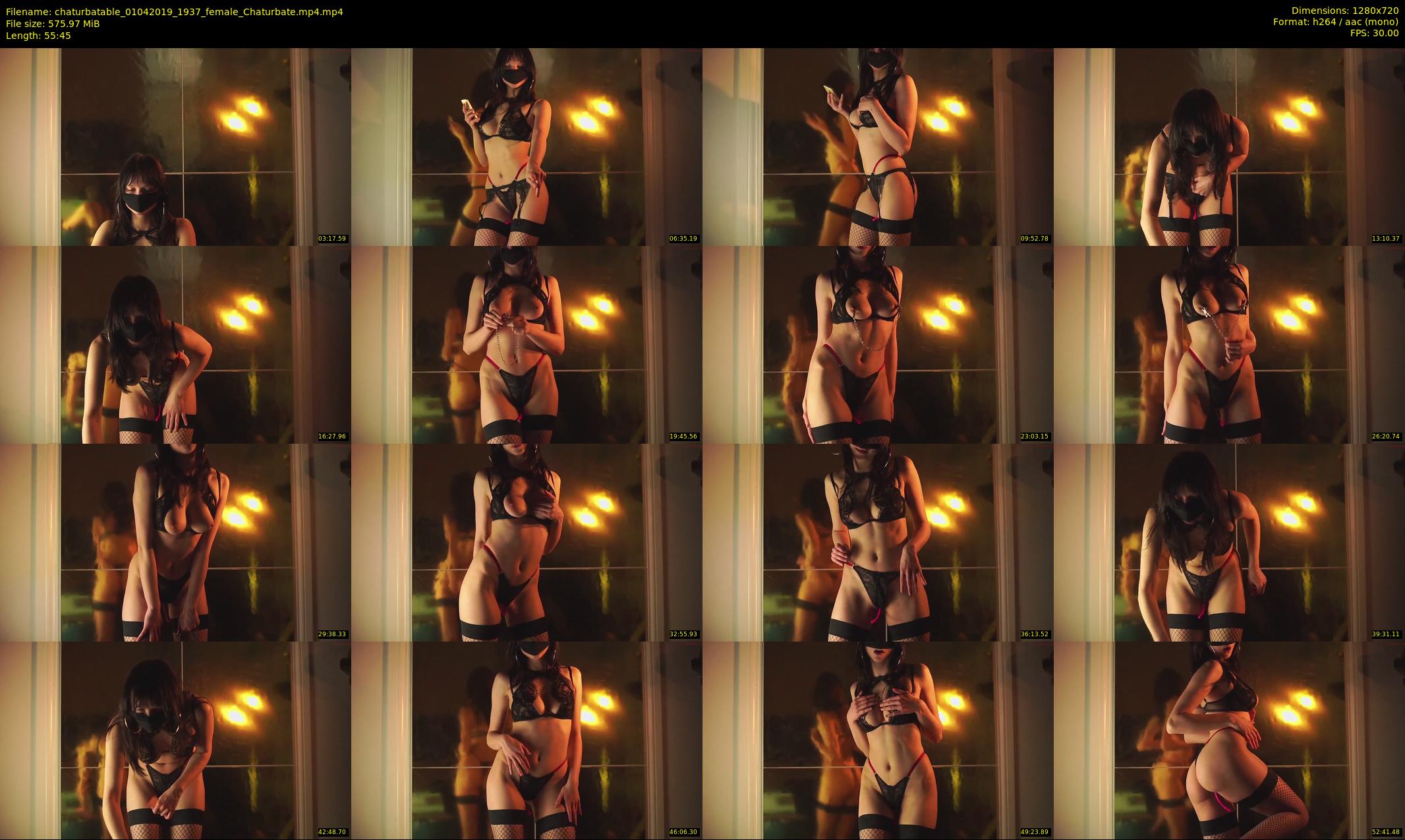 chaturbatable — 56 minute Chaturbate couple cam show recording, 720p, Apr 1, 2019