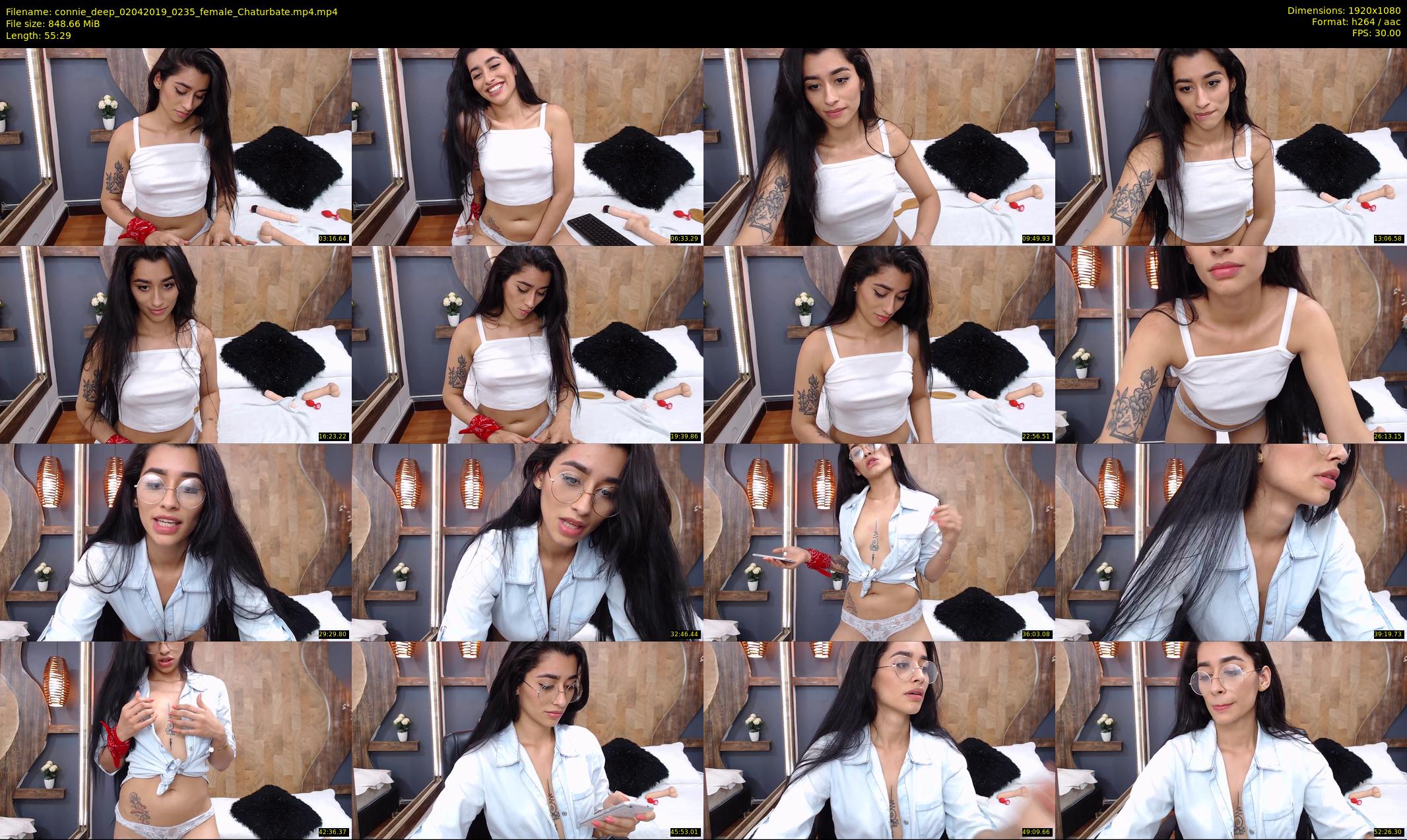 connie_deep — 56 minute Chaturbate female cam show recording, 1080p, Apr 2, 2019