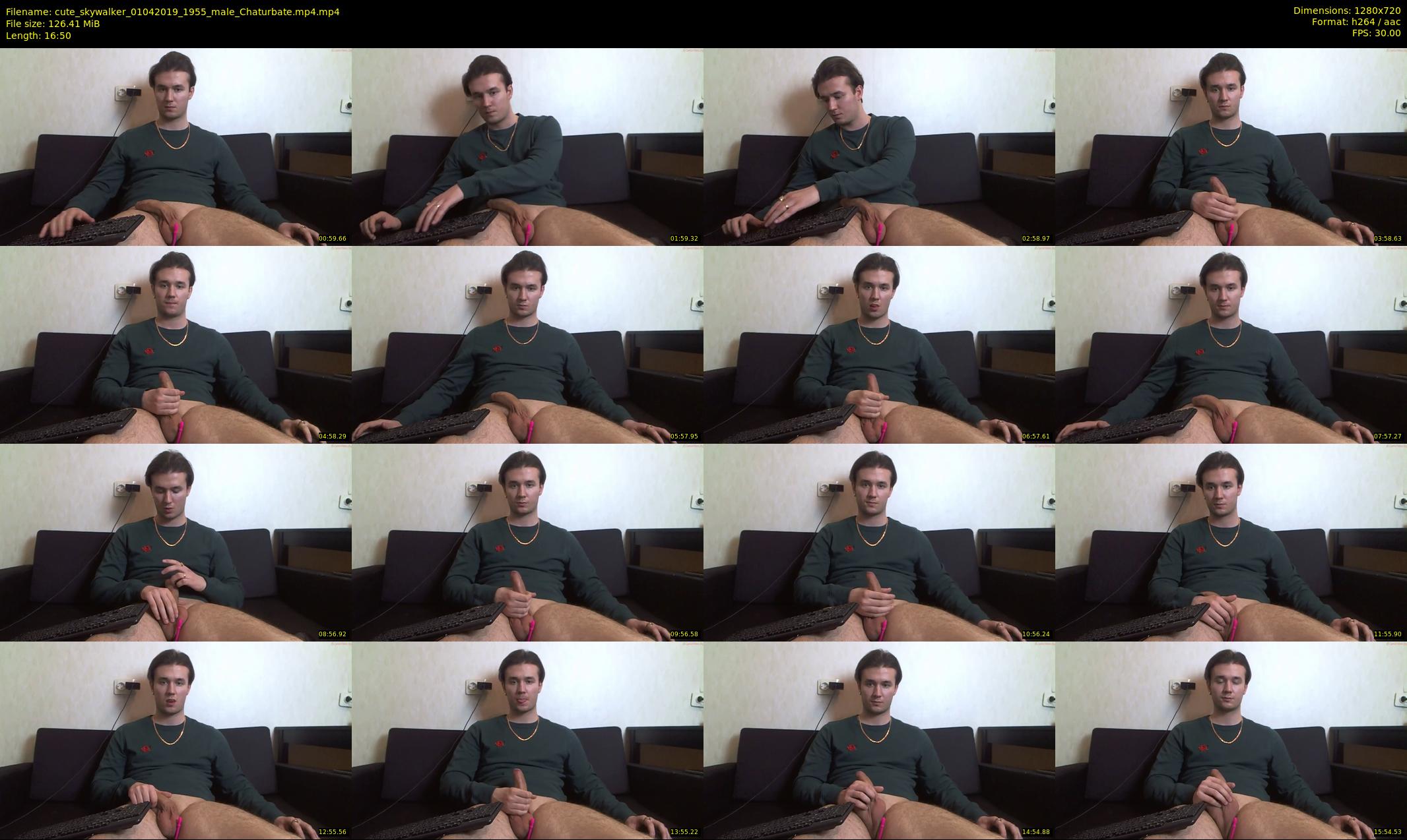 cute_skywalker — 17 minute Chaturbate male cam show recording, 720p, Apr 1, 2019