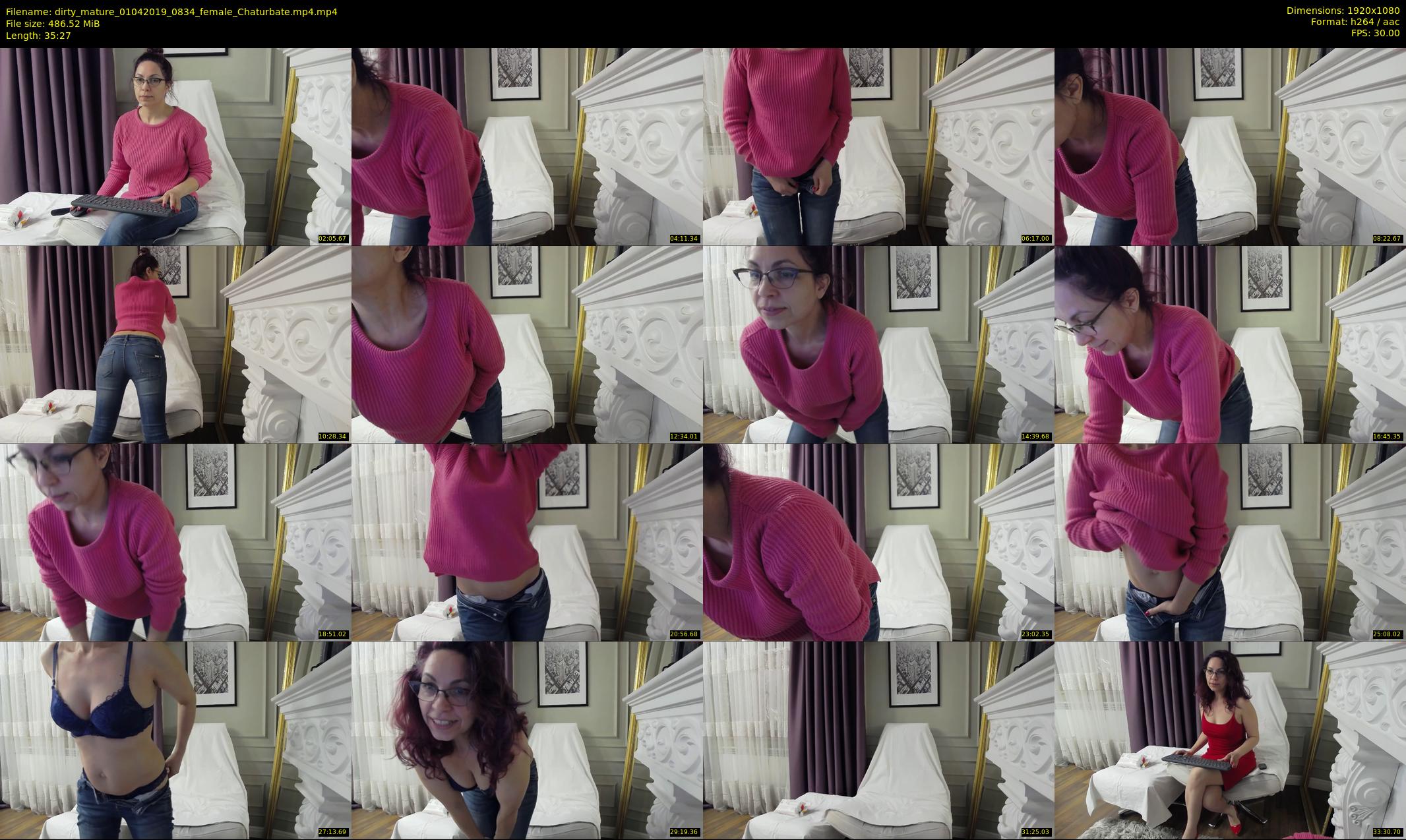 dirty_mature — 36 minute Chaturbate female cam show recording, 1080p, Apr 1, 2019