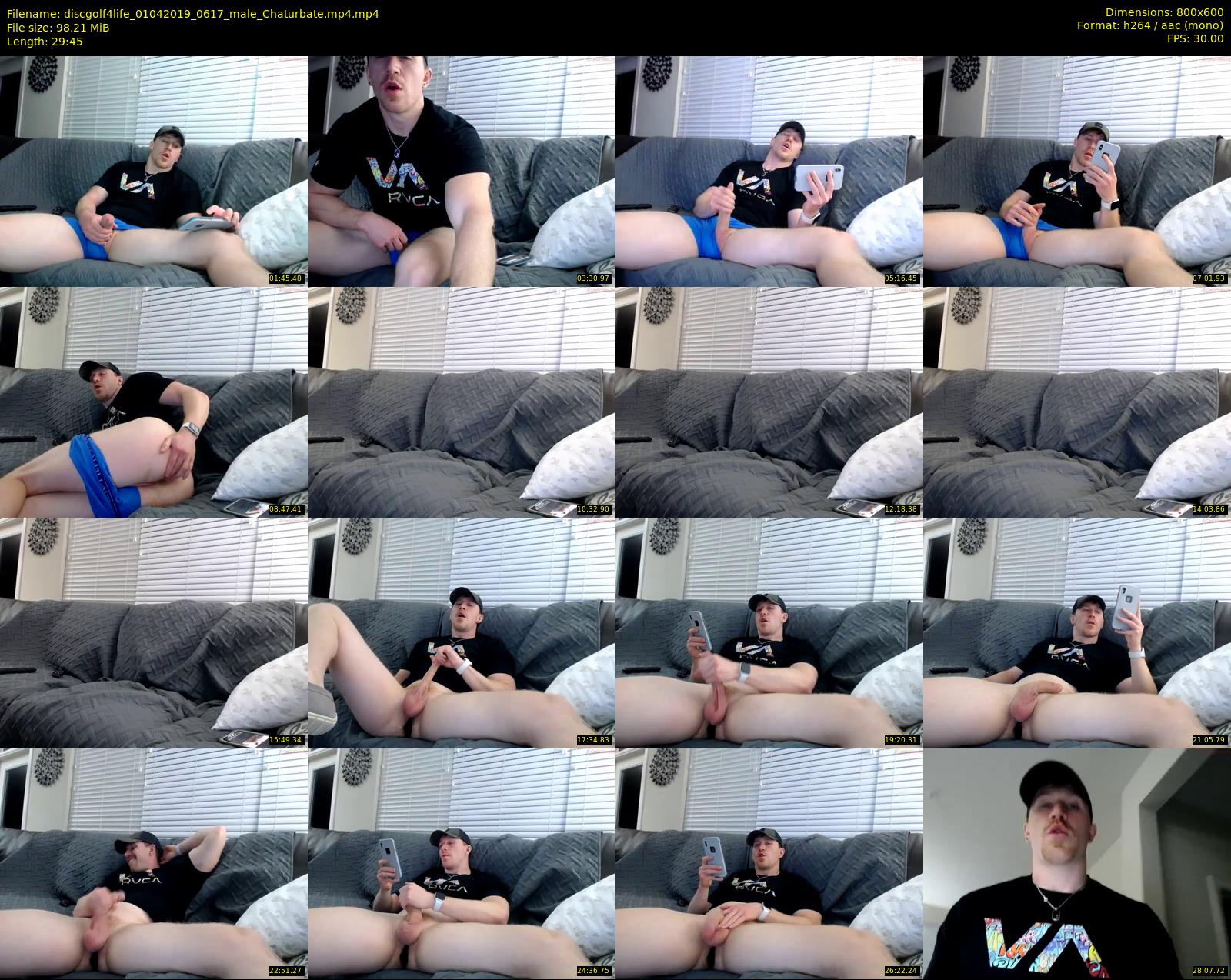 discgolf4life — 30 minute Chaturbate male cam show recording, 480p, Apr 1, 2019