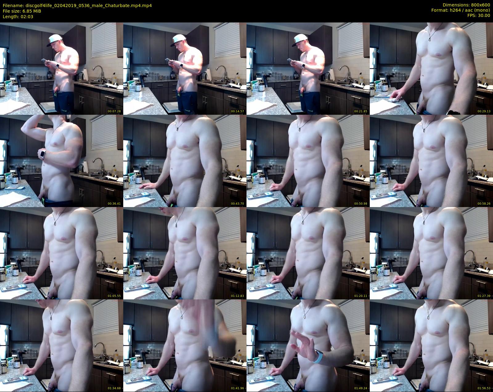 discgolf4life — 3 minute Chaturbate male cam show recording, 480p, Apr 2, 2019