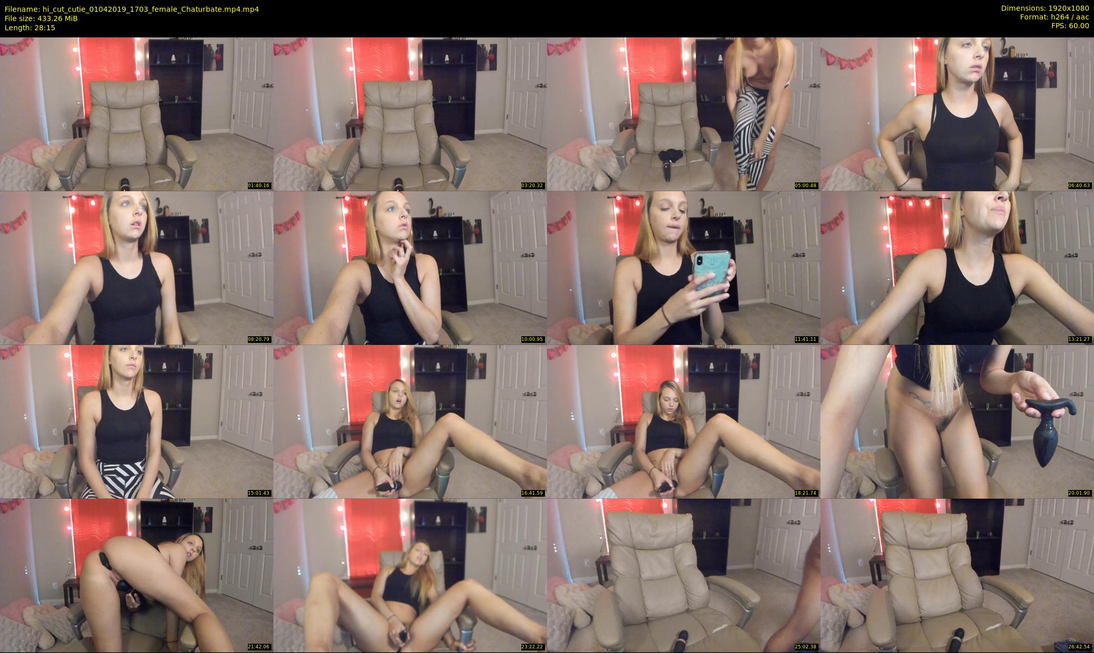 hi_cut_cutie — 29 minute Chaturbate female cam show recording, 1080p, Apr 1, 2019