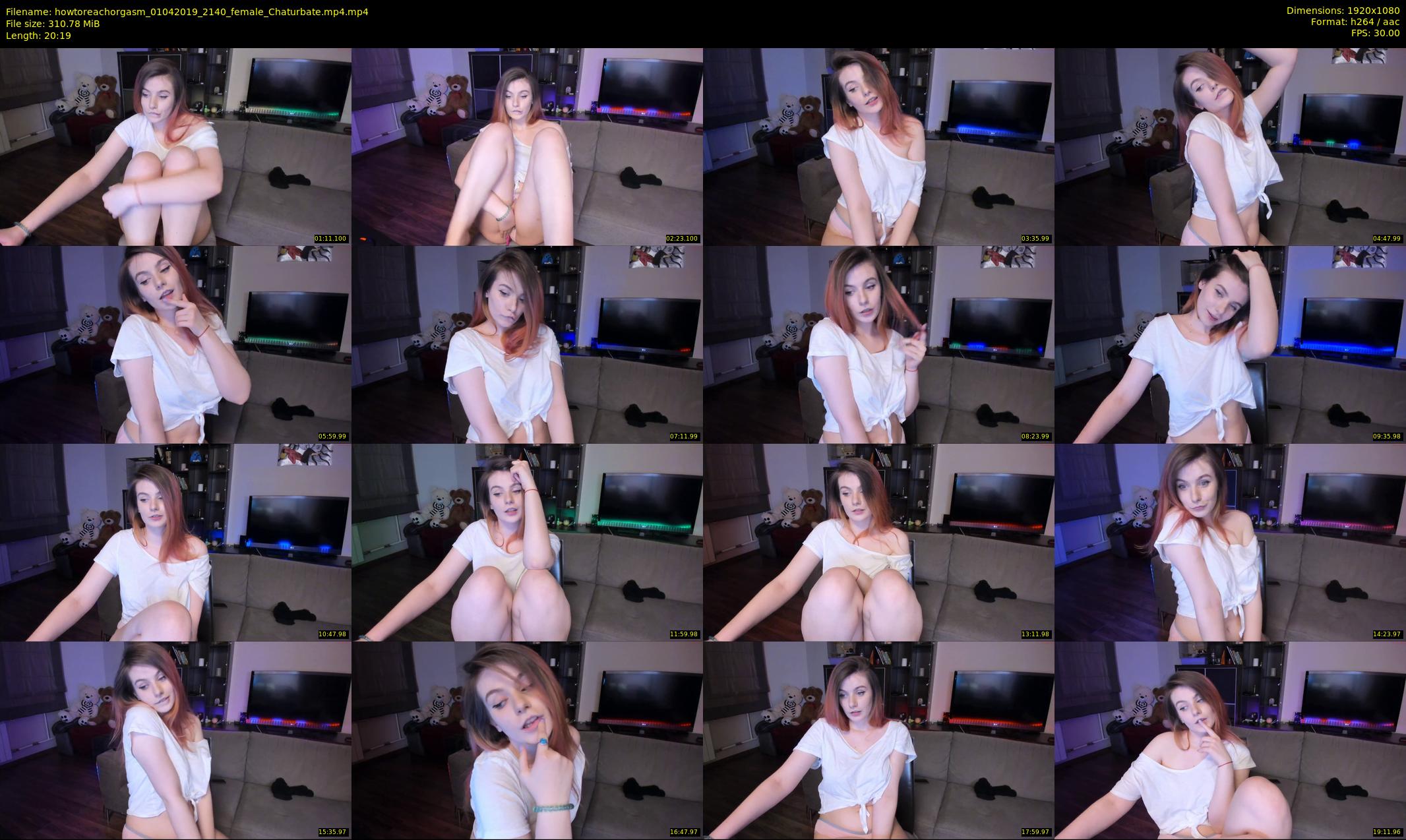 howtoreachorgasm — 21 minute Chaturbate couple cam show recording, 1080p, Apr 1, 2019