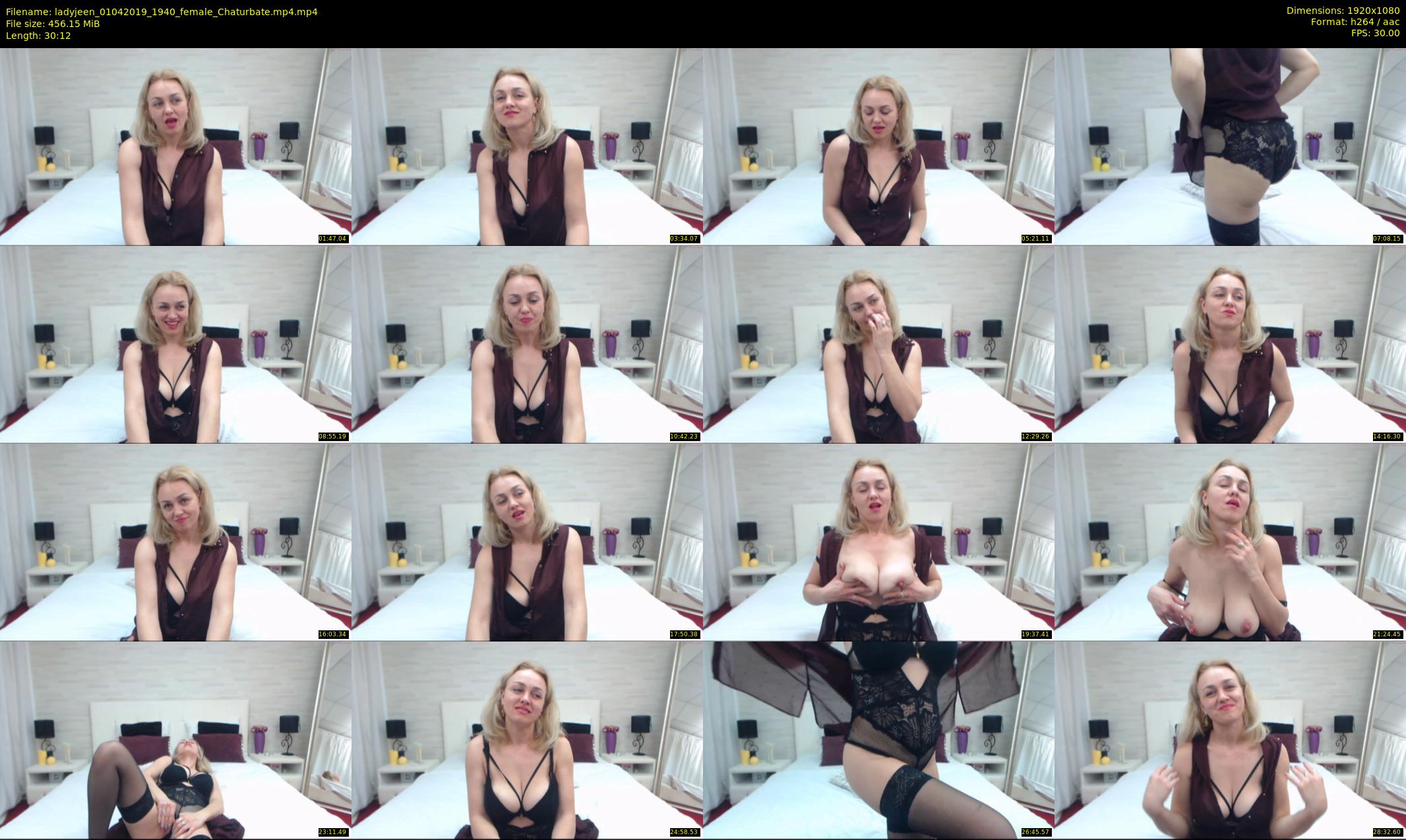 ladyjeen — 31 minute Chaturbate female cam show recording, 1080p, Apr 1, 2019