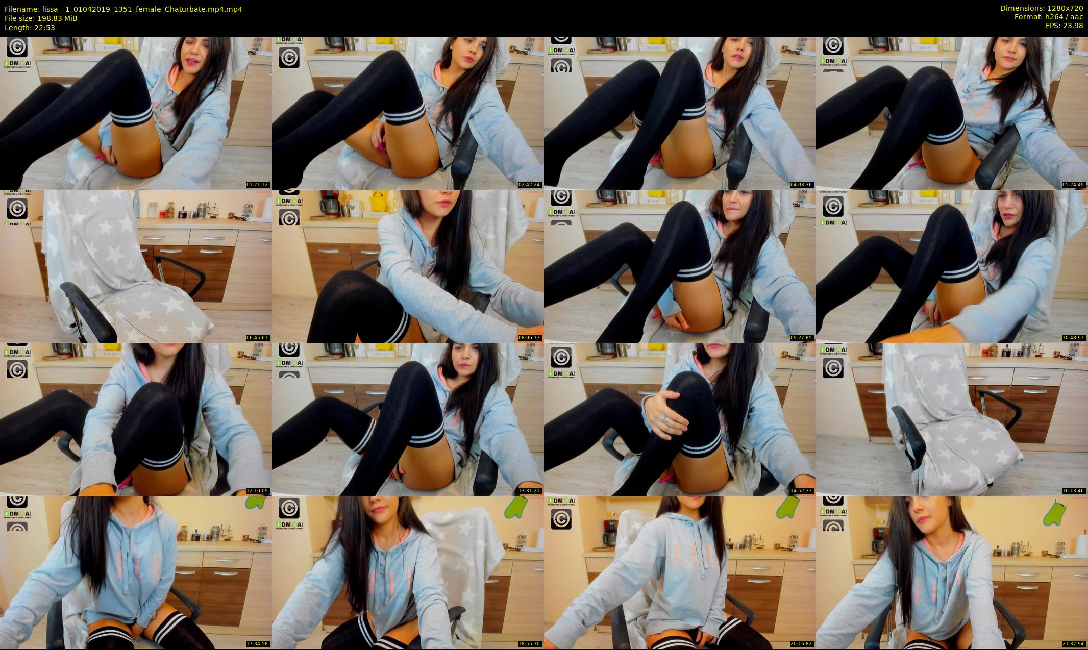 lissa__1 — 23 minute Chaturbate female cam show recording, 720p, Apr 1, 2019