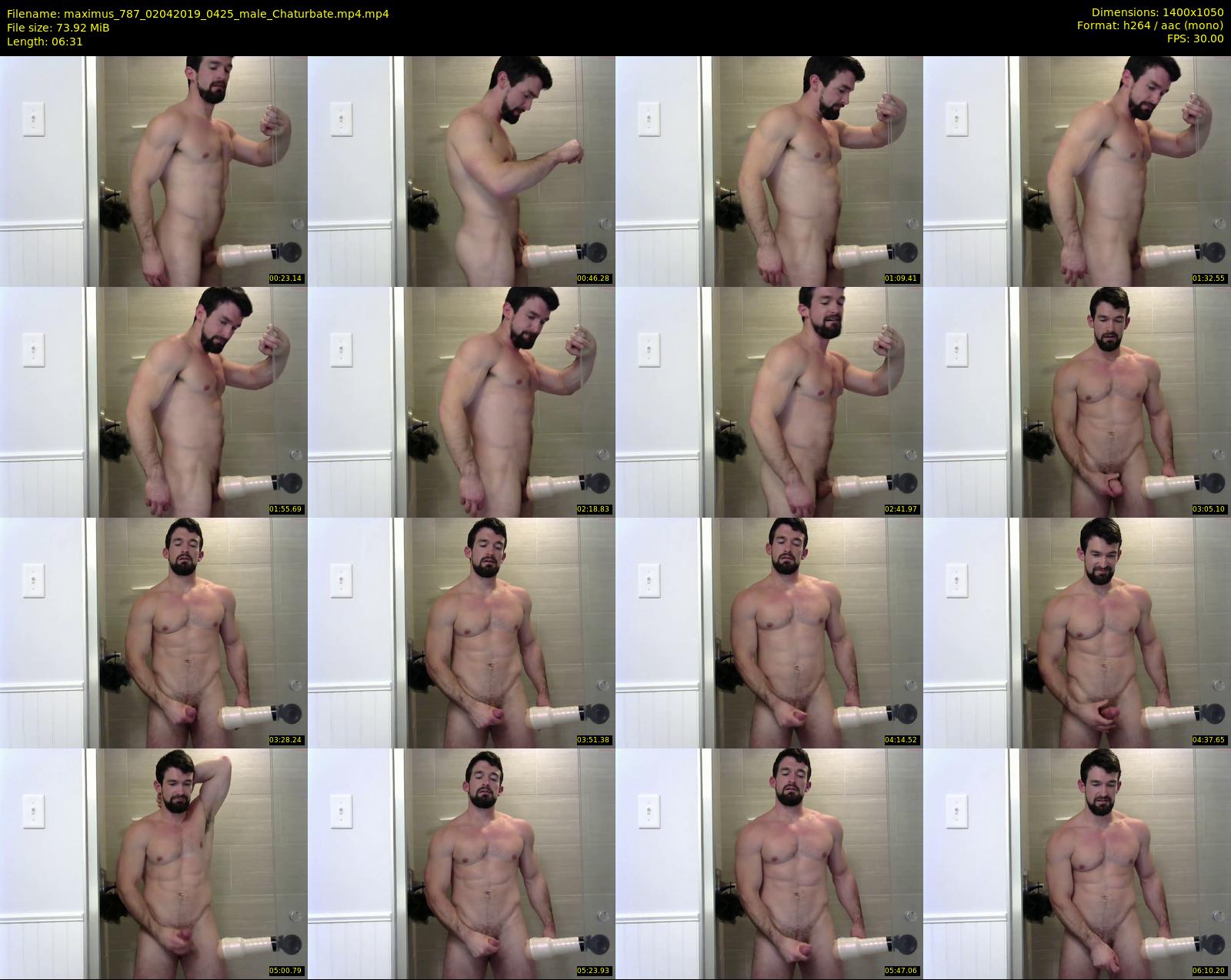 maximus_787 — 7 minute Chaturbate male cam show recording, 720p, Apr 2, 2019
