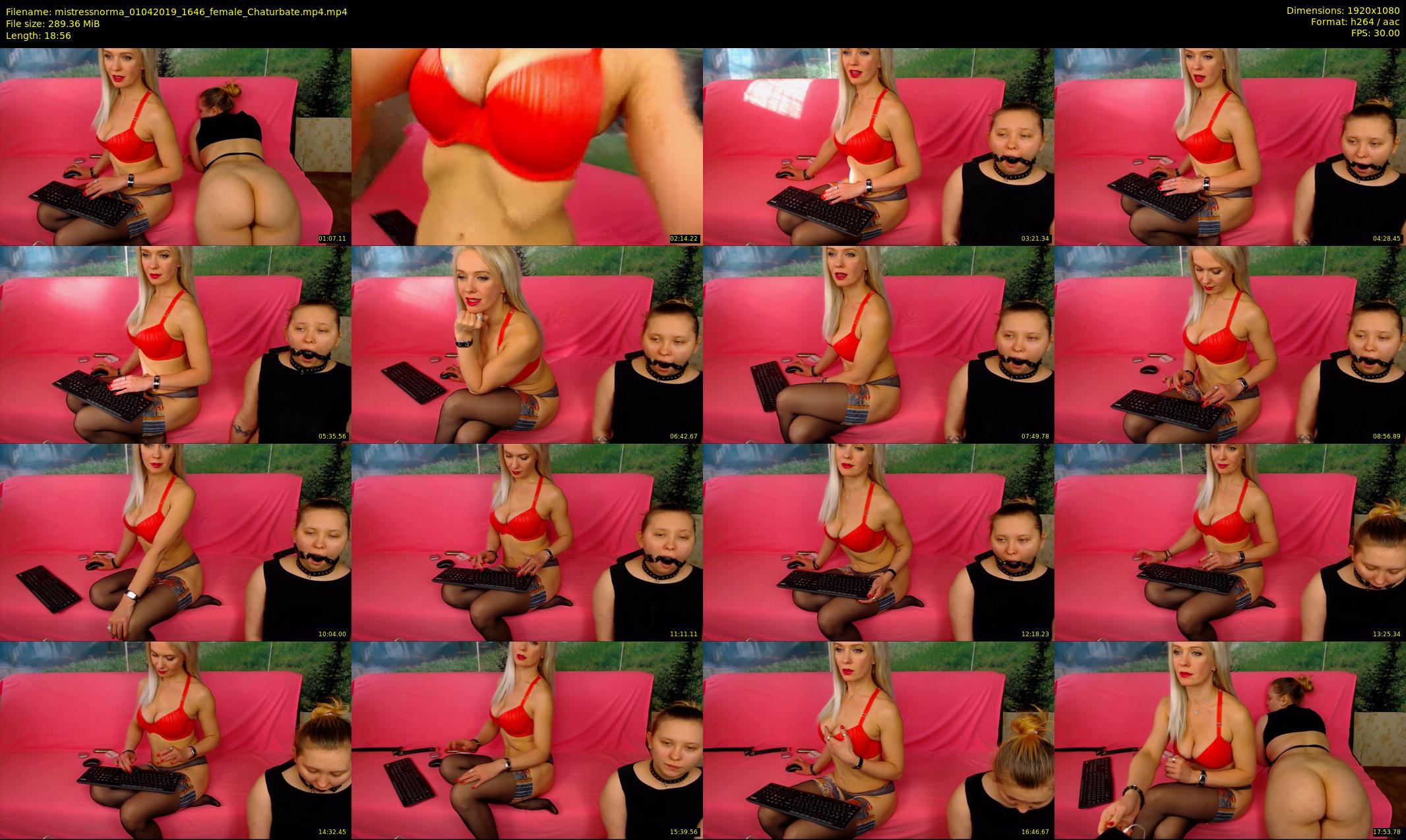 mistressnorma — 19 minute Chaturbate female cam show recording, 1080p, Apr 1, 2019