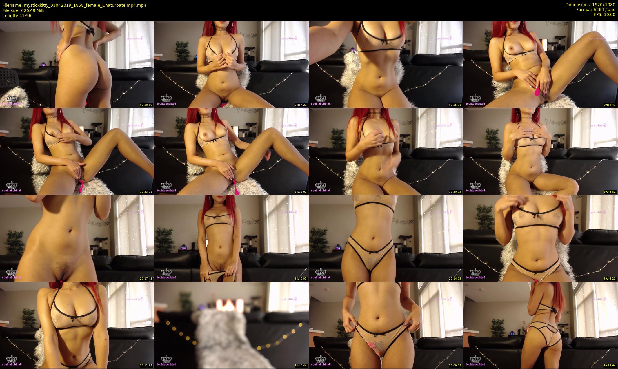 mysticxkitty — 42 minute Chaturbate female cam show recording, 1080p, Apr 1, 2019