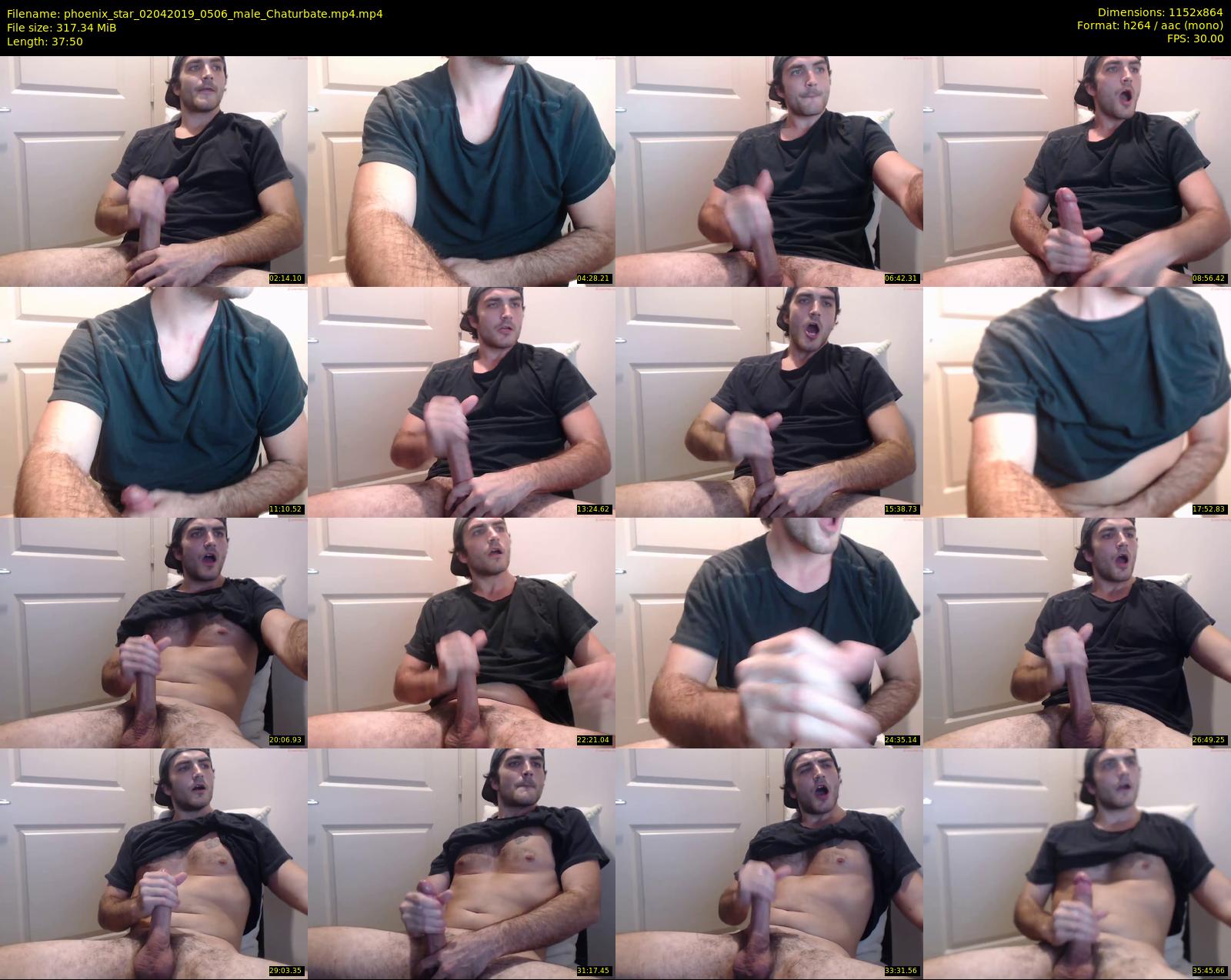 phoenix_star — 38 minute Chaturbate male cam show recording, 720p, Apr 2, 2019