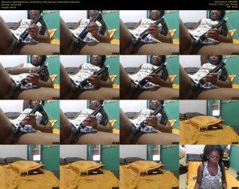 sexyhotblack21 — 10 minute Chaturbate female cam show recording, 480p, Apr 1, 2019