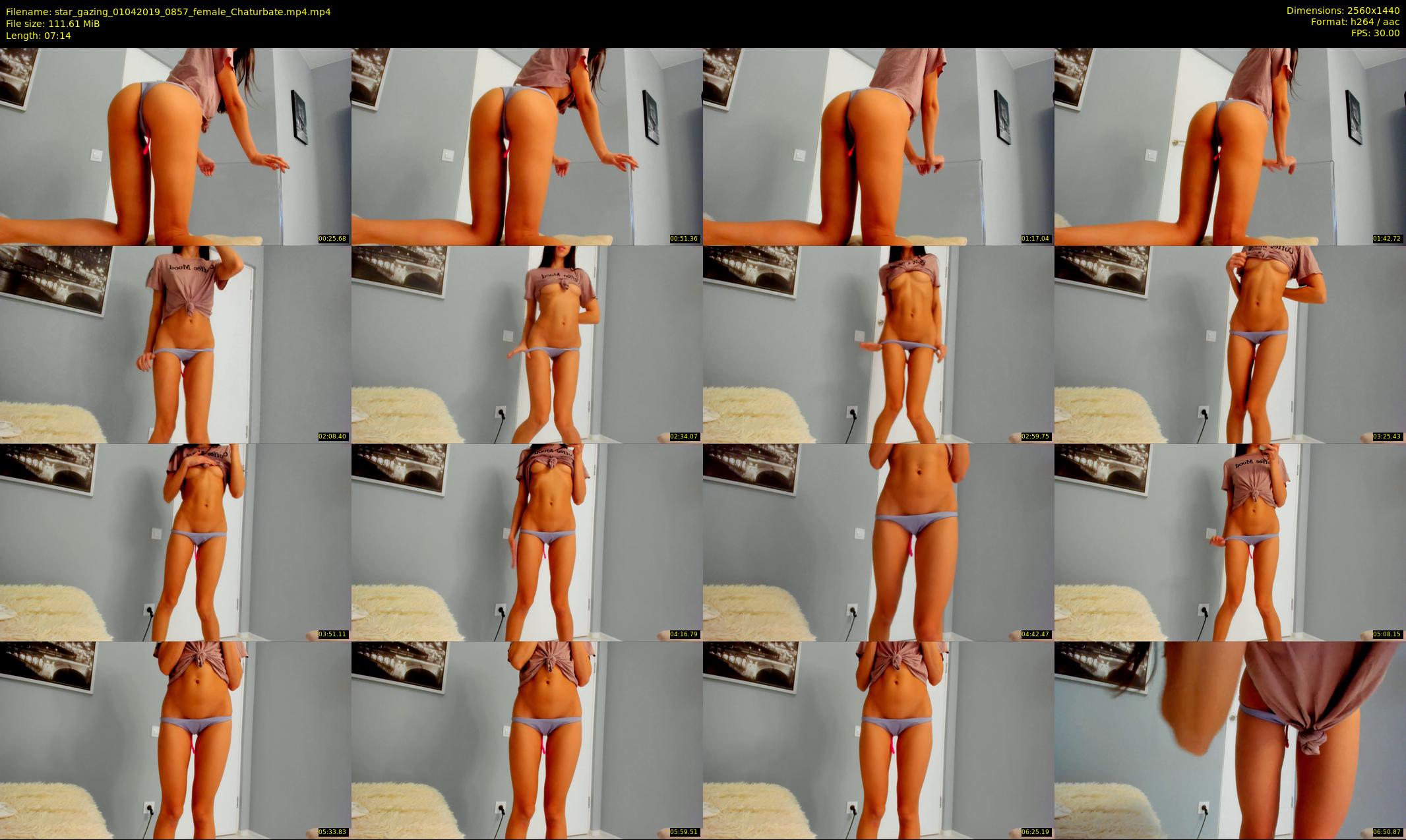 star_gazing — 8 minute Chaturbate female cam show recording, 1080p, Apr 1, 2019