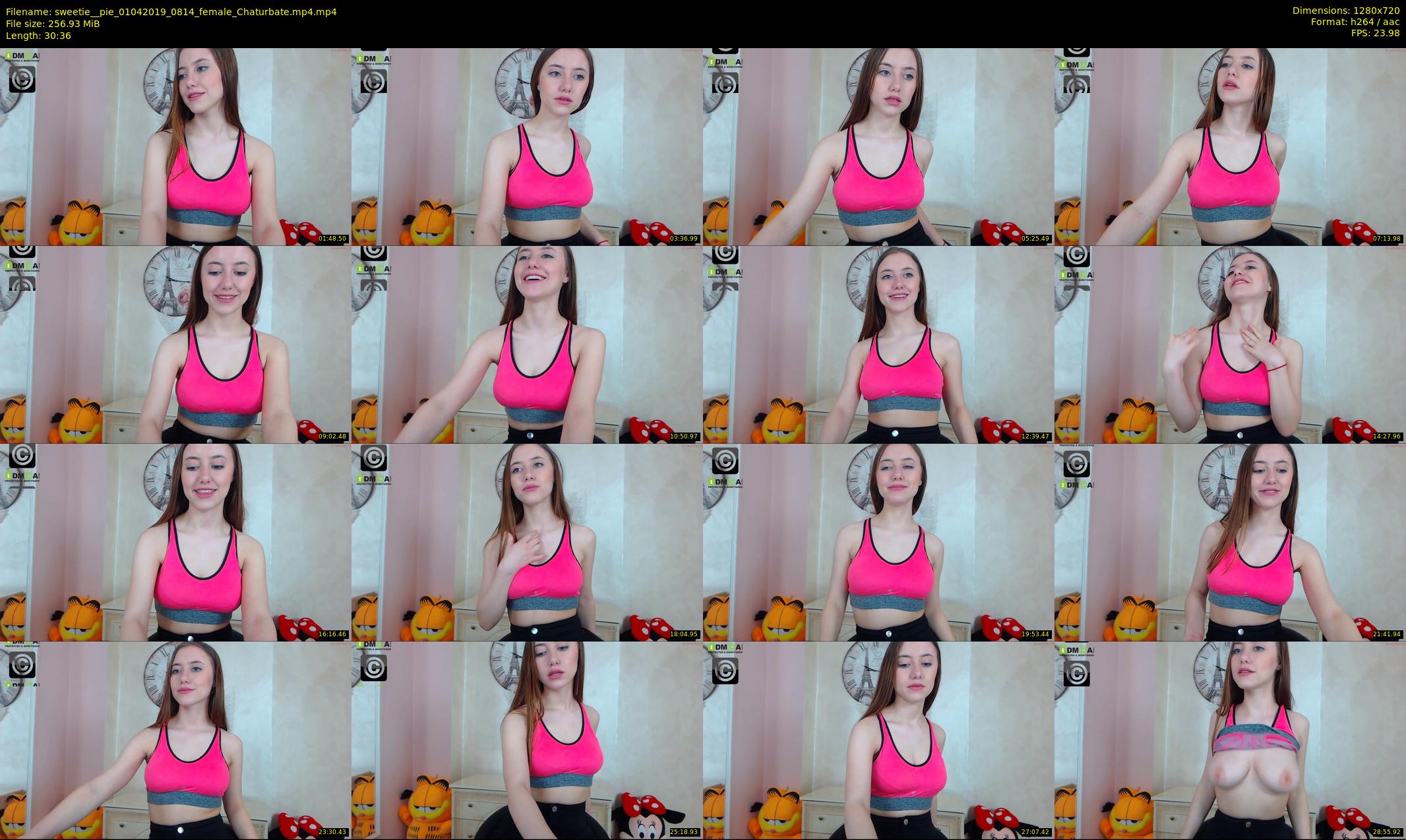 sweetie__pie — 31 minute Chaturbate female cam show recording, 720p, Apr 1, 2019