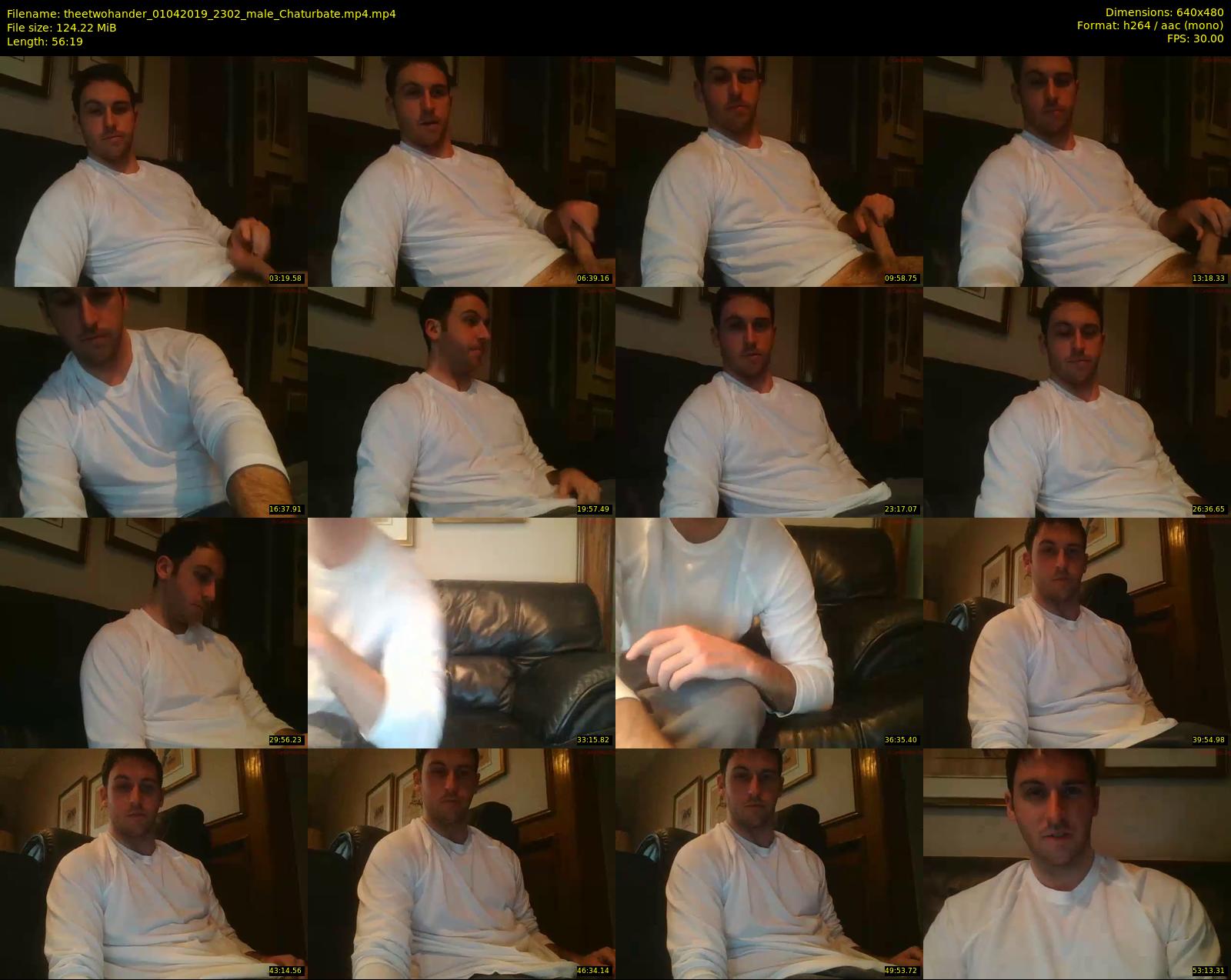 theetwohander — 57 minute Chaturbate male cam show recording, 480p, Apr 1, 2019